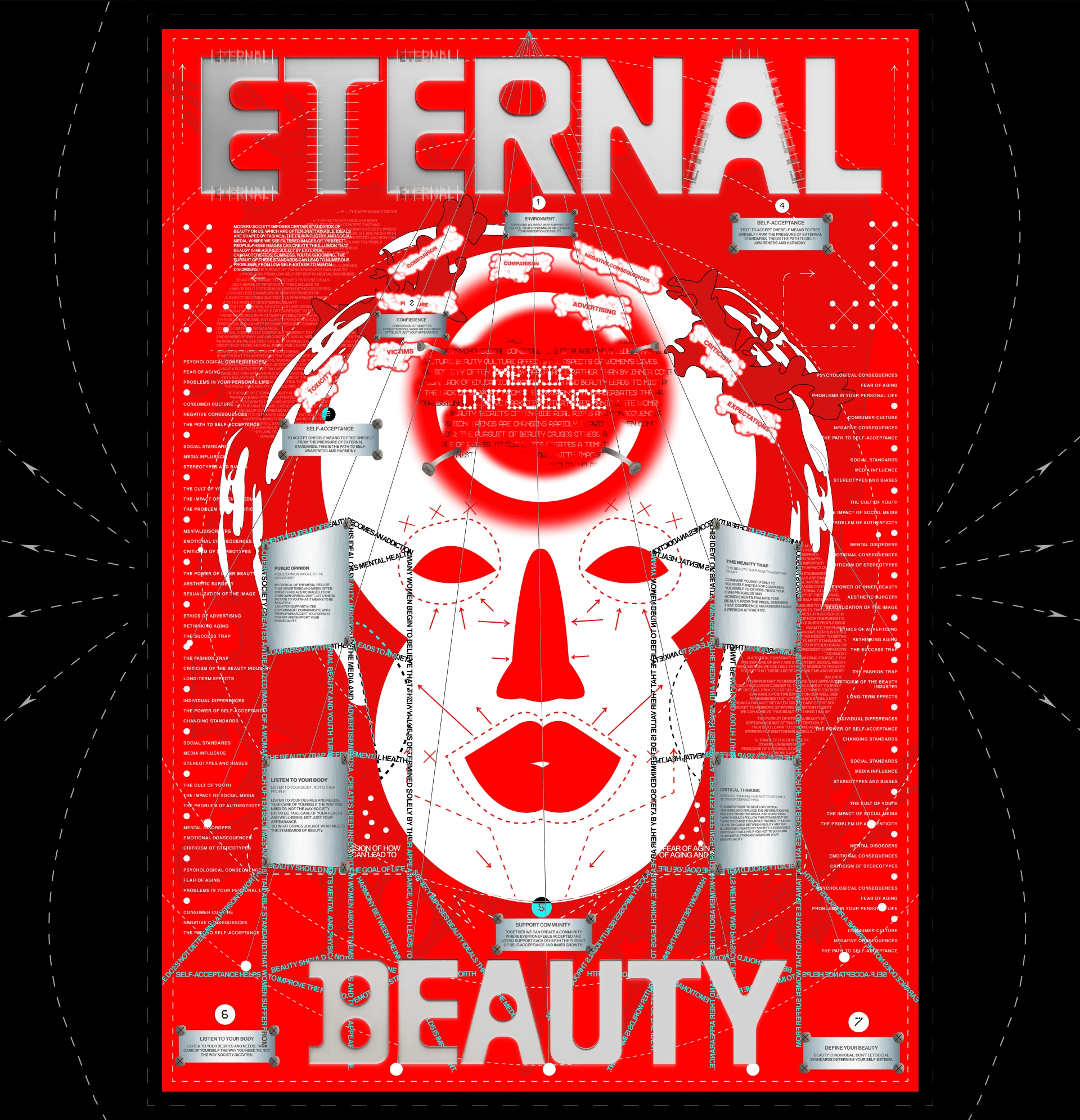 Коллекция постеров BEAUTY TRAP — Изображение №7 — Брендинг, Графика на Dprofile