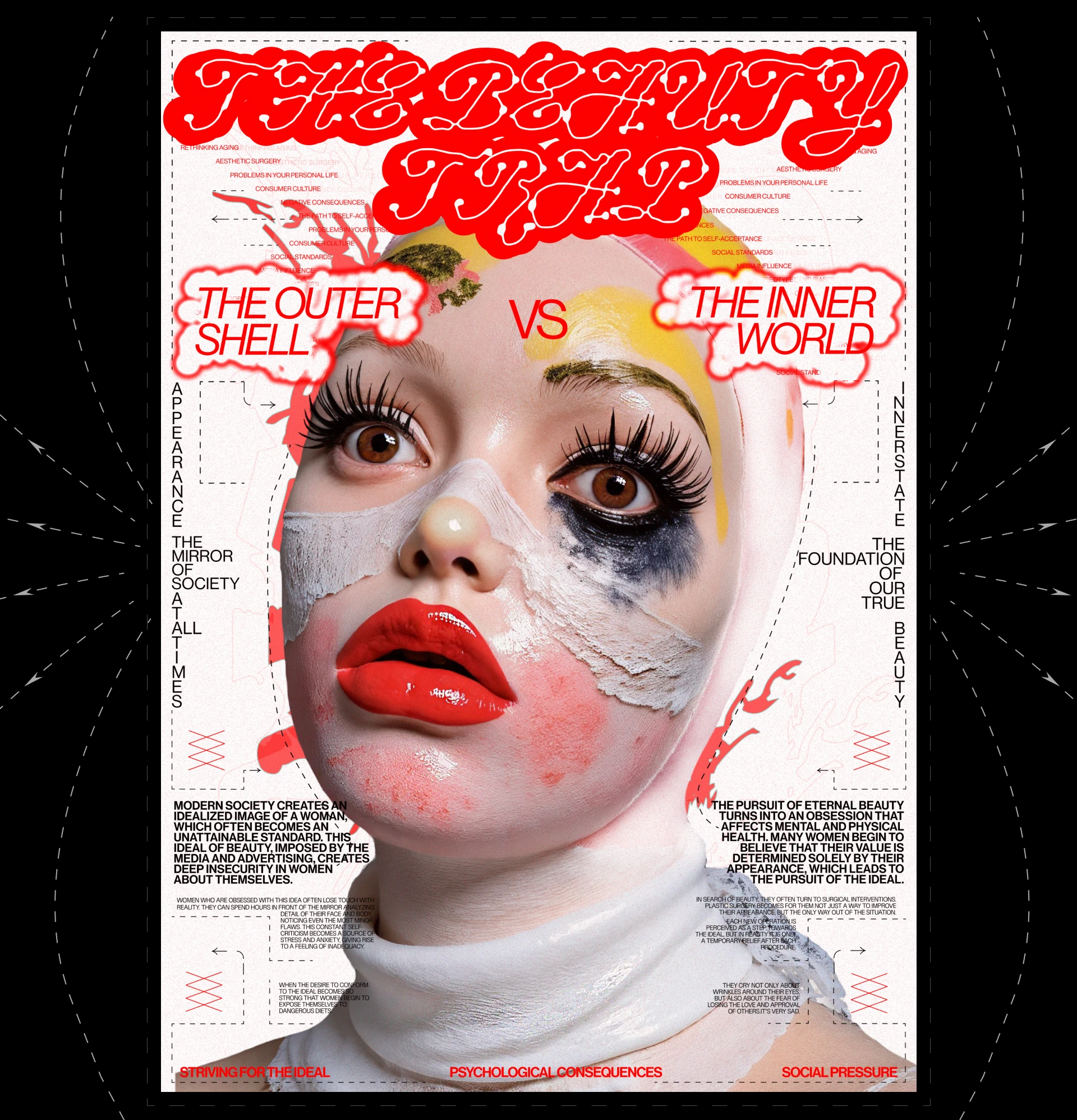 Коллекция постеров BEAUTY TRAP — Изображение №3 — Брендинг, Графика на Dprofile