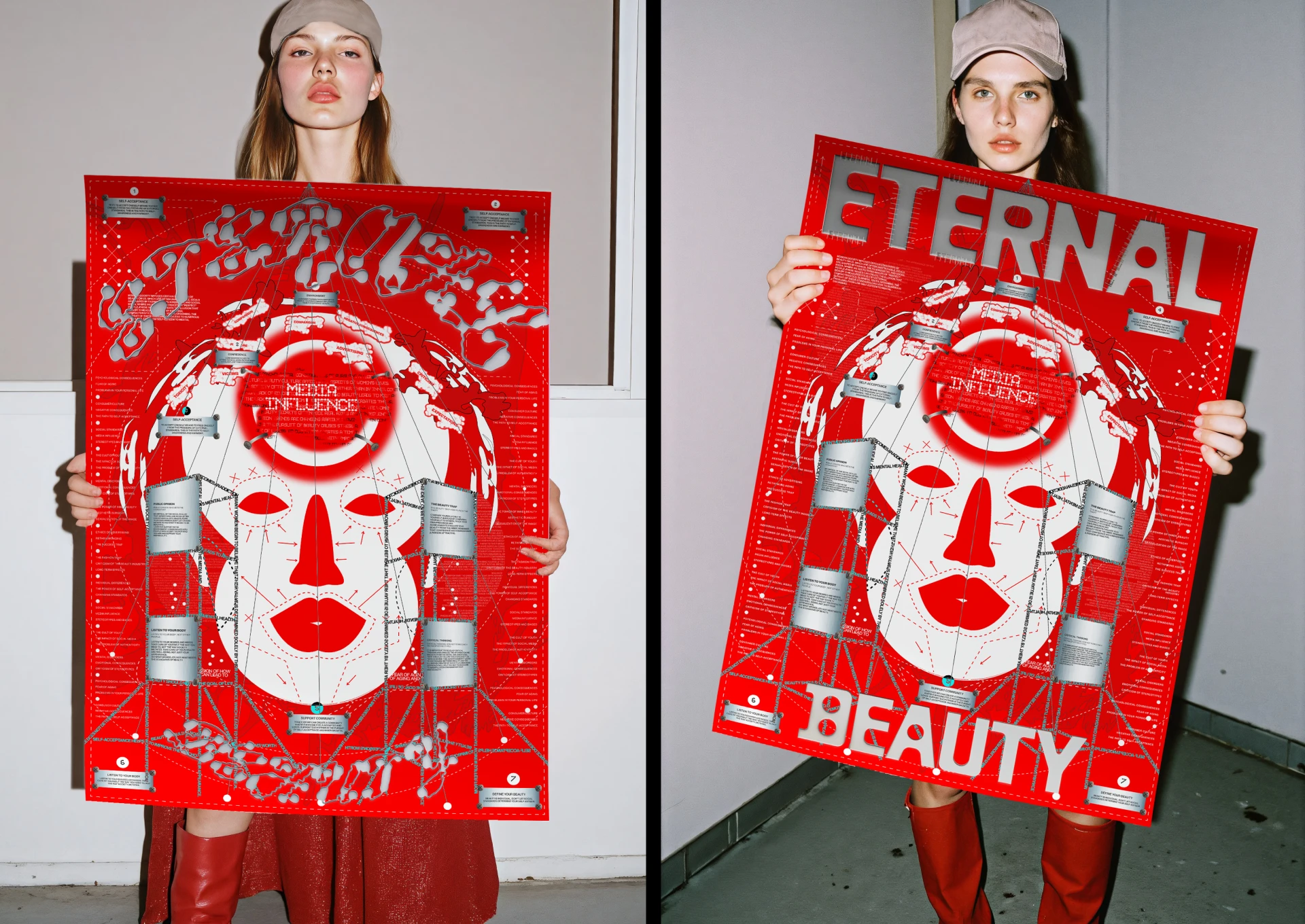 Коллекция постеров BEAUTY TRAP — Изображение №6 — Брендинг, Графика на Dprofile