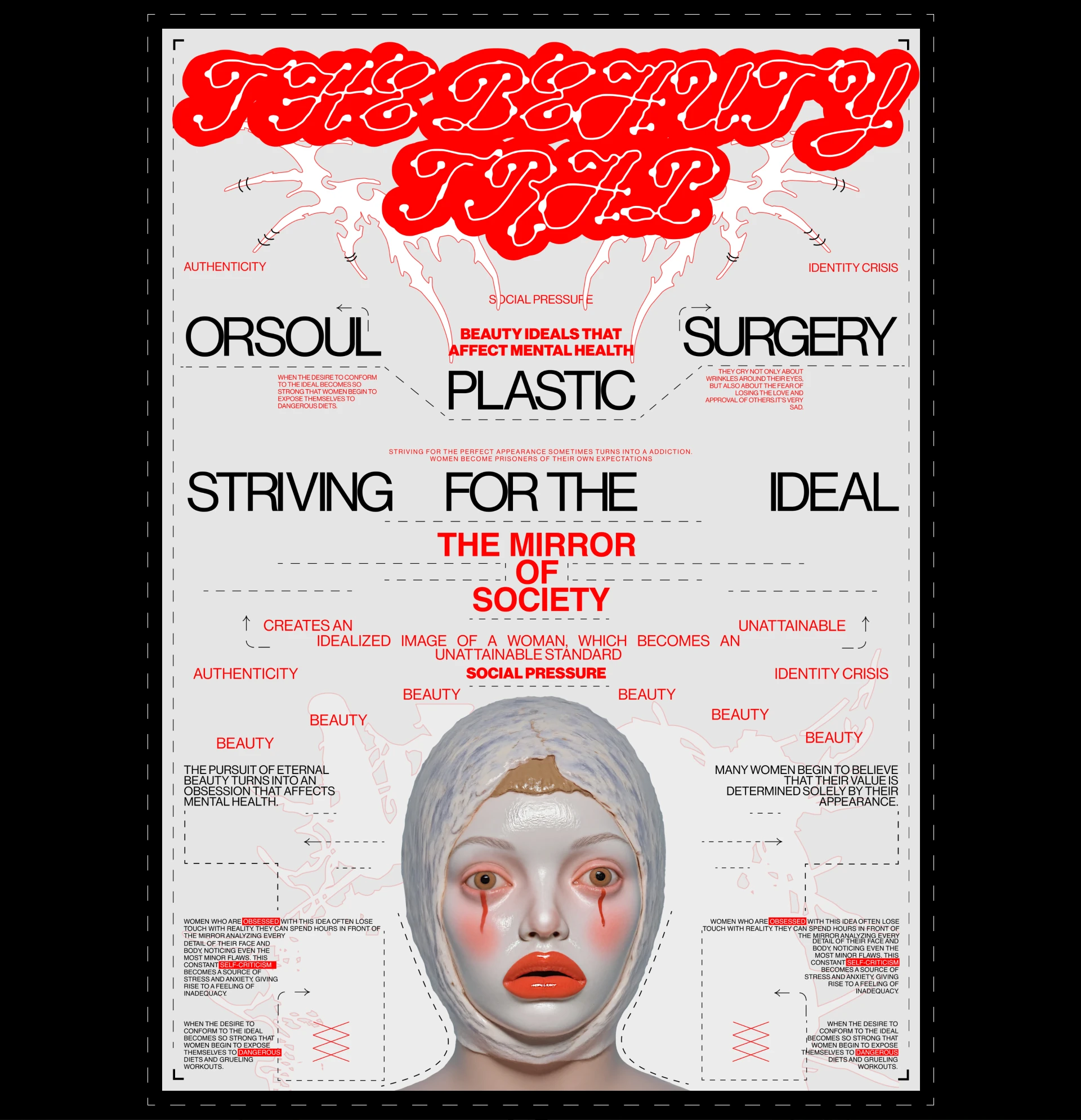 Коллекция постеров BEAUTY TRAP — Изображение №5 — Брендинг, Графика на Dprofile