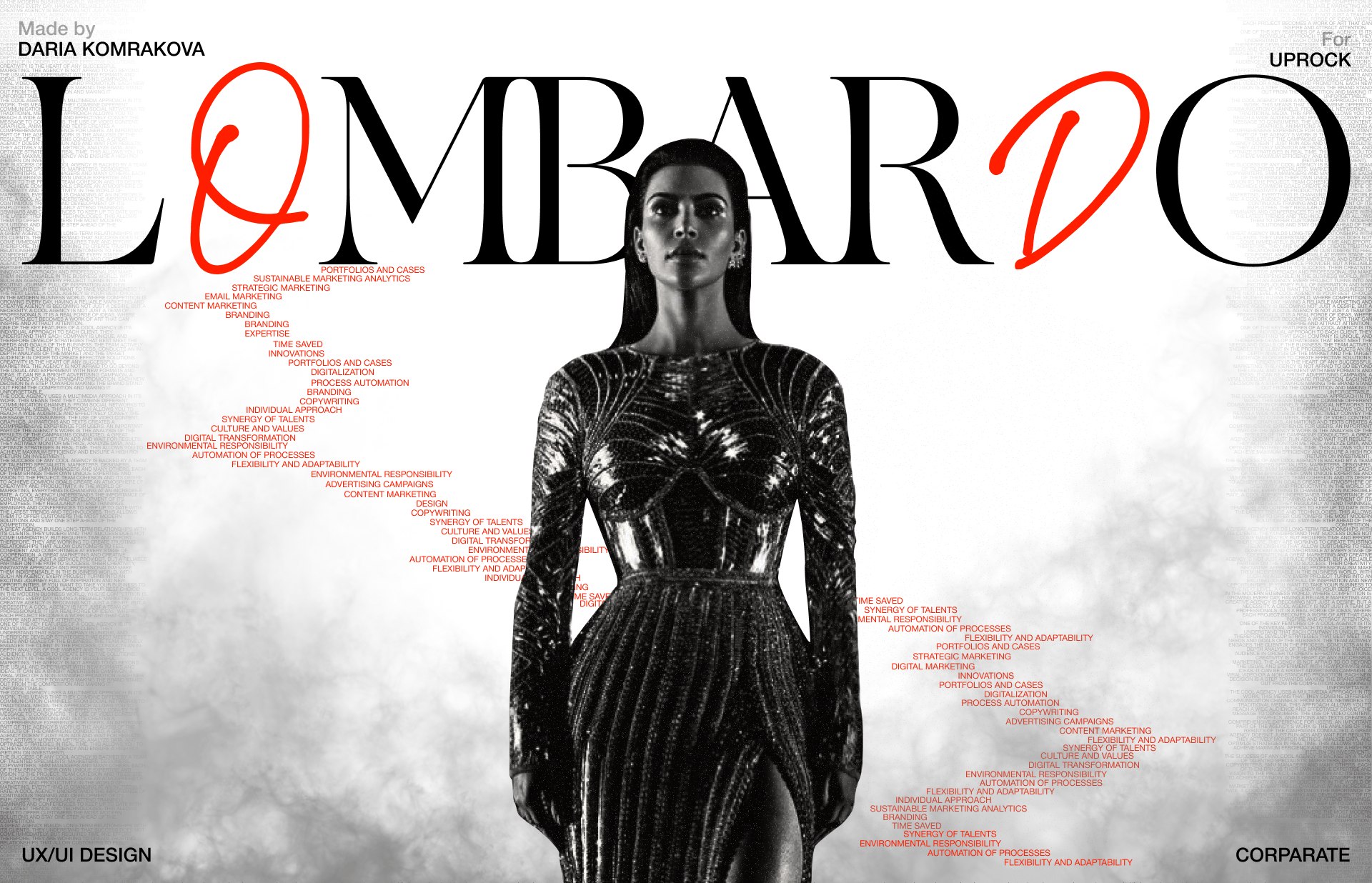 LOMBARDO AGENCY | Corparate website — Изображение №1 — Интерфейсы на Dprofile