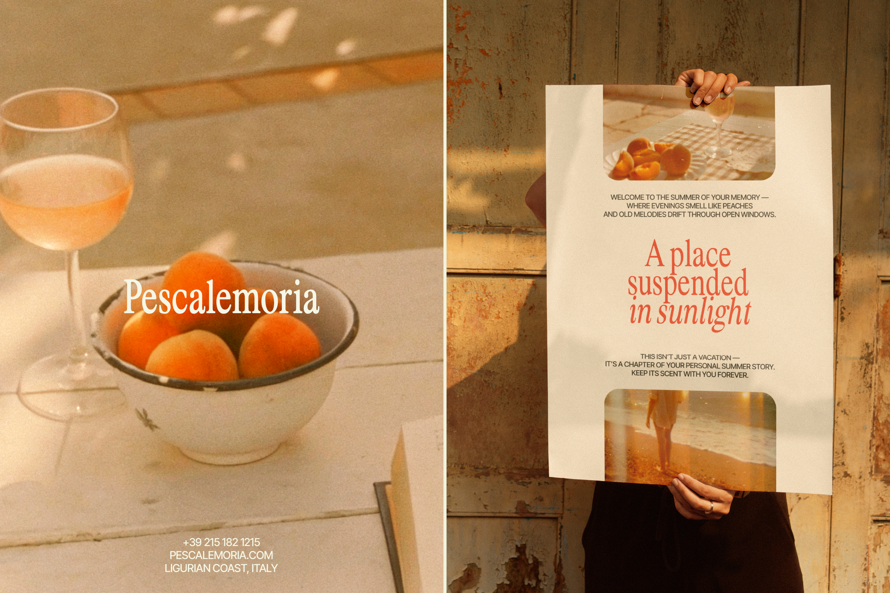 Pescalemoria. Фирменный стиль отеля — Изображение №3 — Брендинг на Dprofile