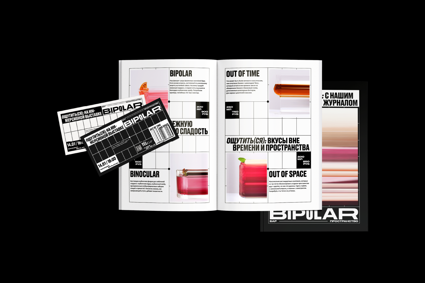 BIPOLAR BAR SPACE — Изображение №5 — Брендинг на Dprofile