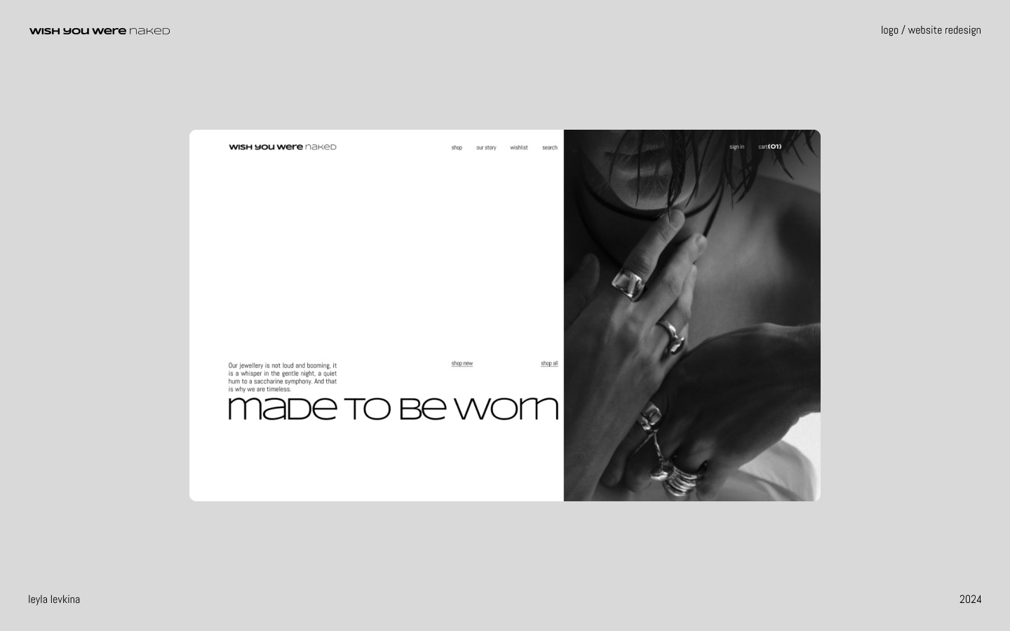 WYWN| E-commerce UX/UI Redesign — Изображение №1 — Брендинг, Интерфейсы на Dprofile