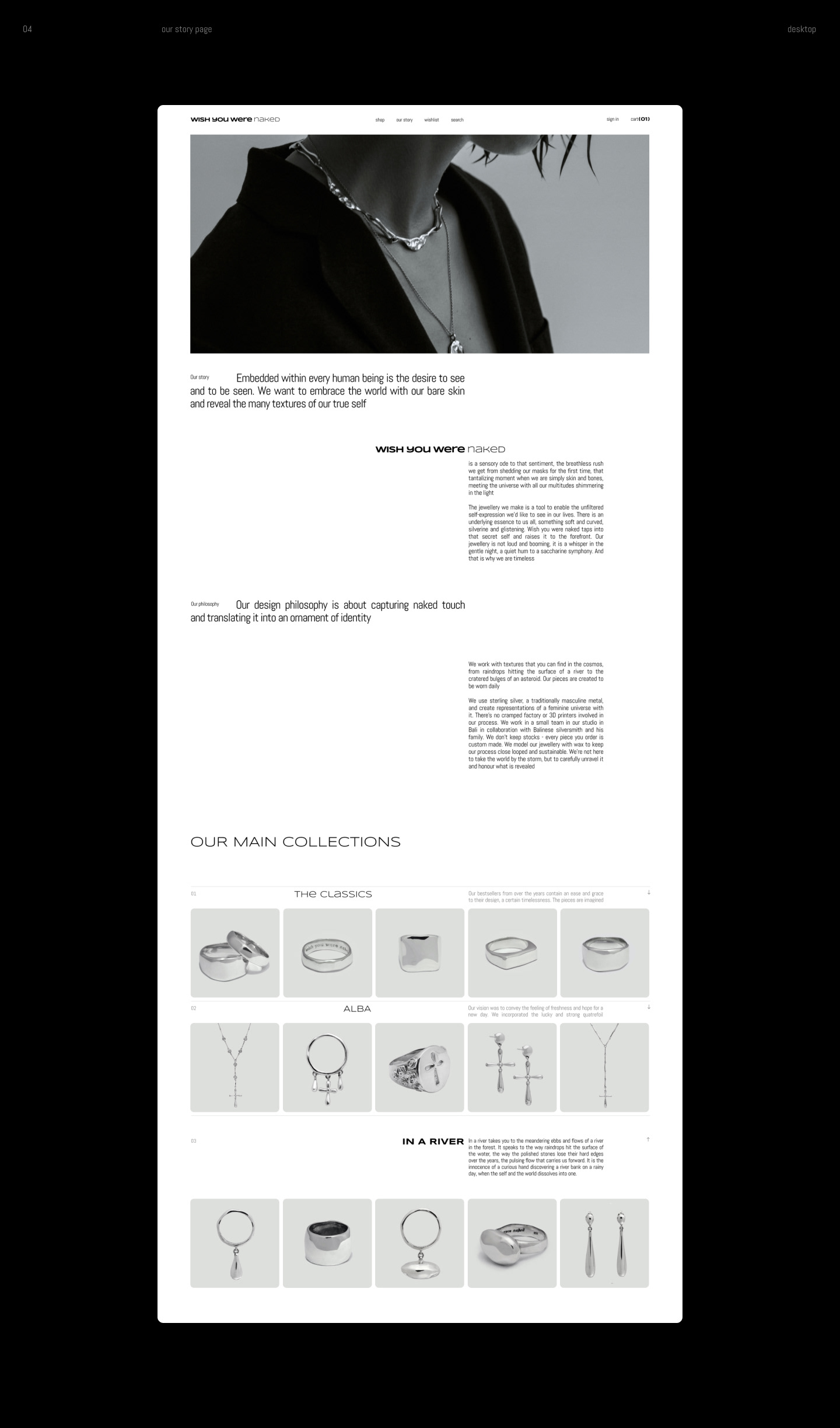 WYWN| E-commerce UX/UI Redesign — Изображение №5 — Брендинг, Интерфейсы на Dprofile