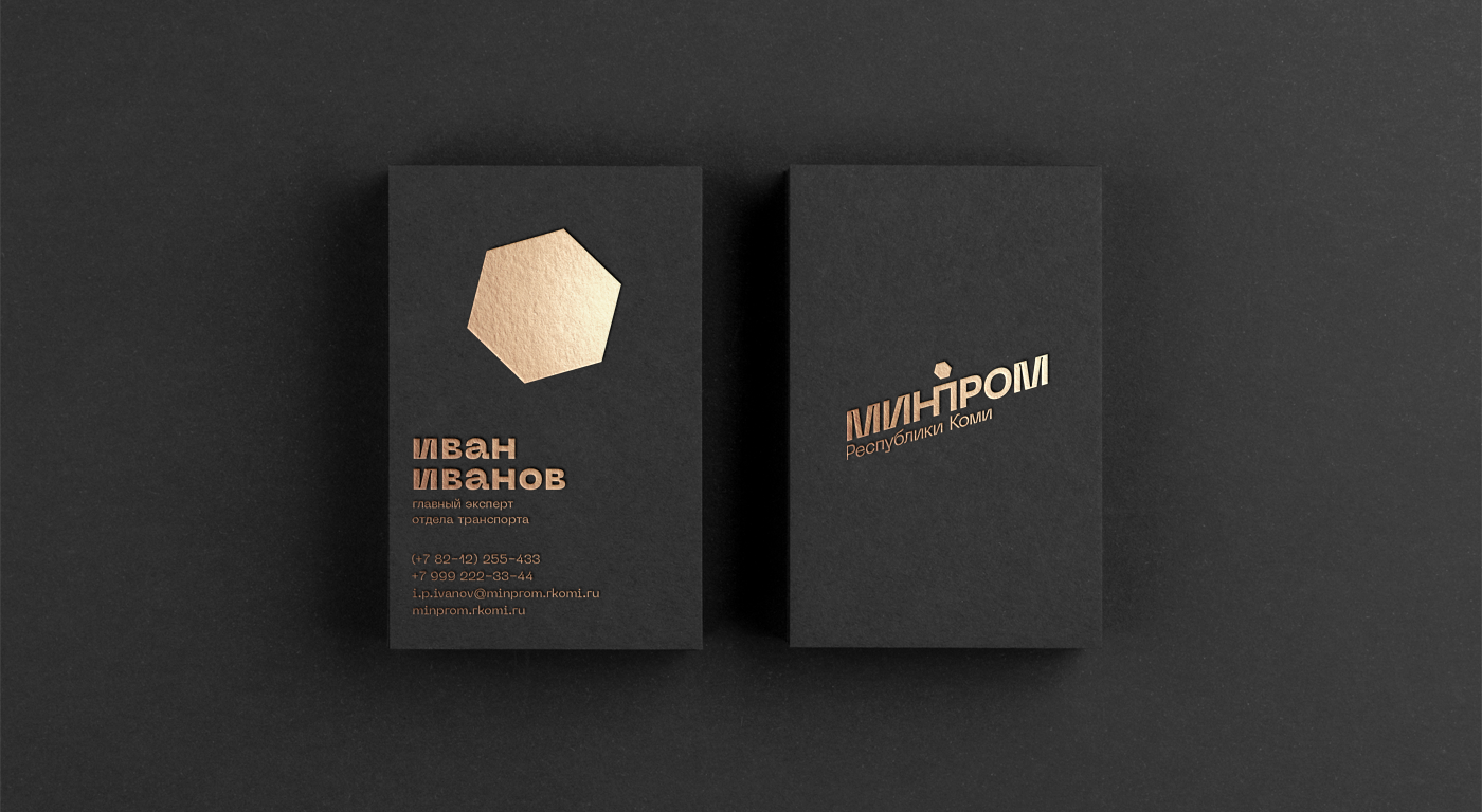 Минпром Республики Коми — Изображение №3 — Брендинг на Dprofile