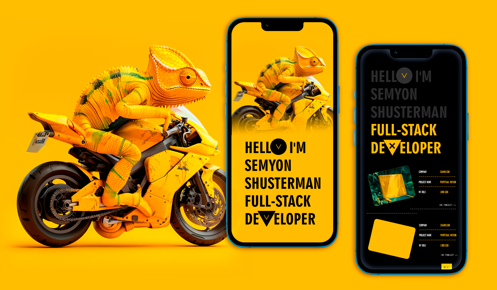 developer portfolio design. Student project — Изображение №7 — Интерфейсы, Иллюстрация на Dprofile