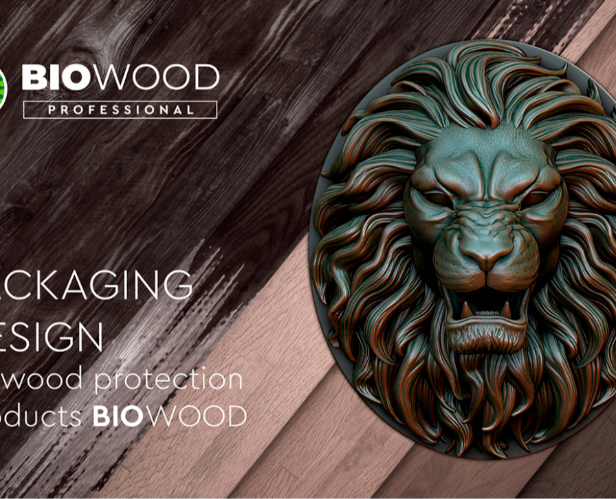 Packaging design for wood protection products BIOWOOD — Интерфейсы, Брендинг на Dprofile