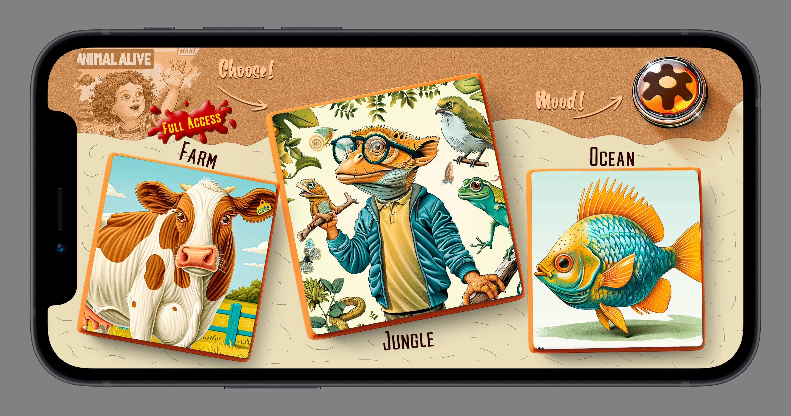 online game design for young children — Изображение №3 — Интерфейсы, Иллюстрация на Dprofile