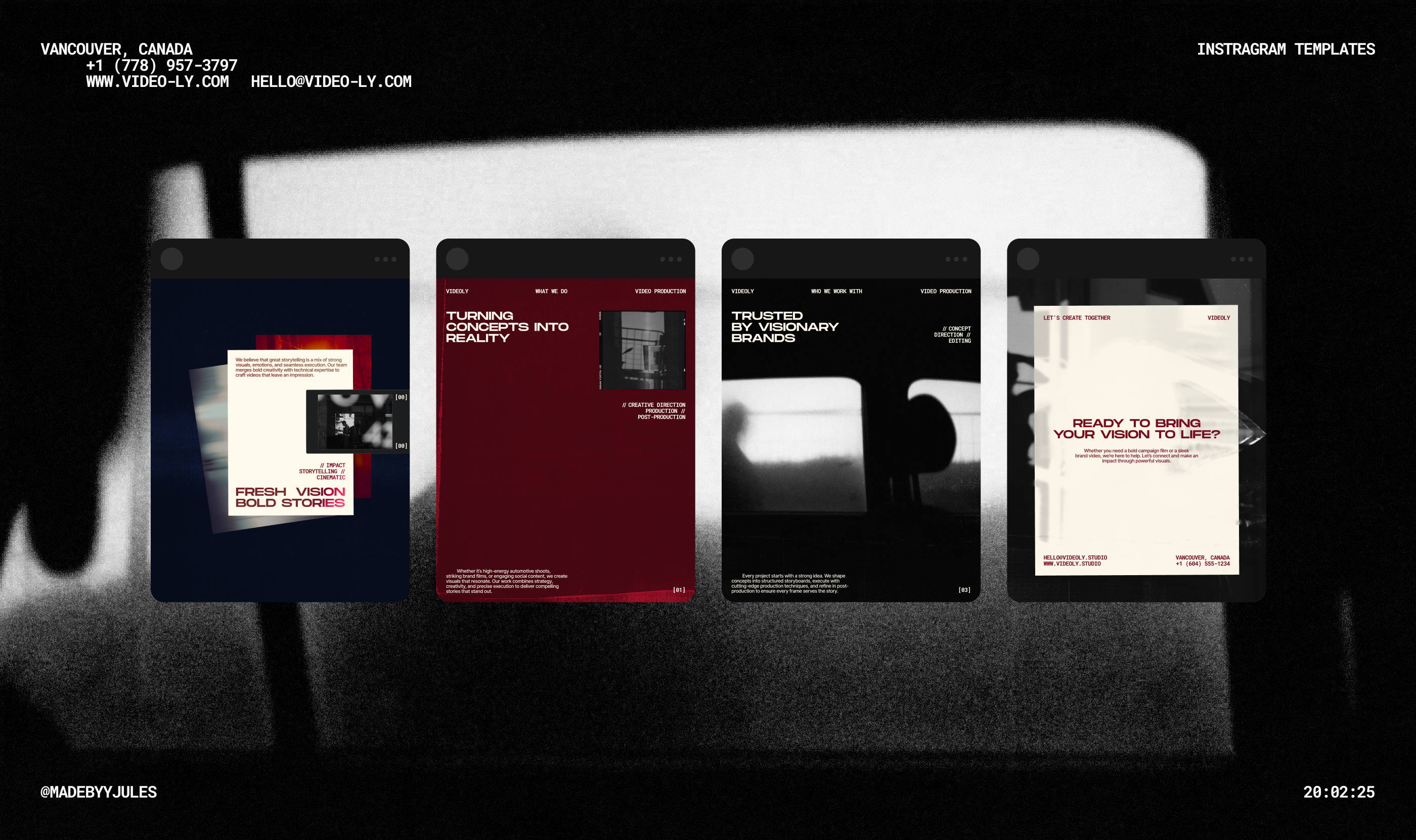VIDEOLY | Identity for production company — Изображение №2 — Брендинг на Dprofile