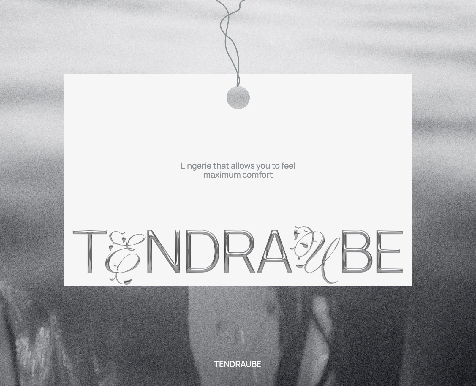 Website design for a lingerie brand TENDRAUBE на Dprofile