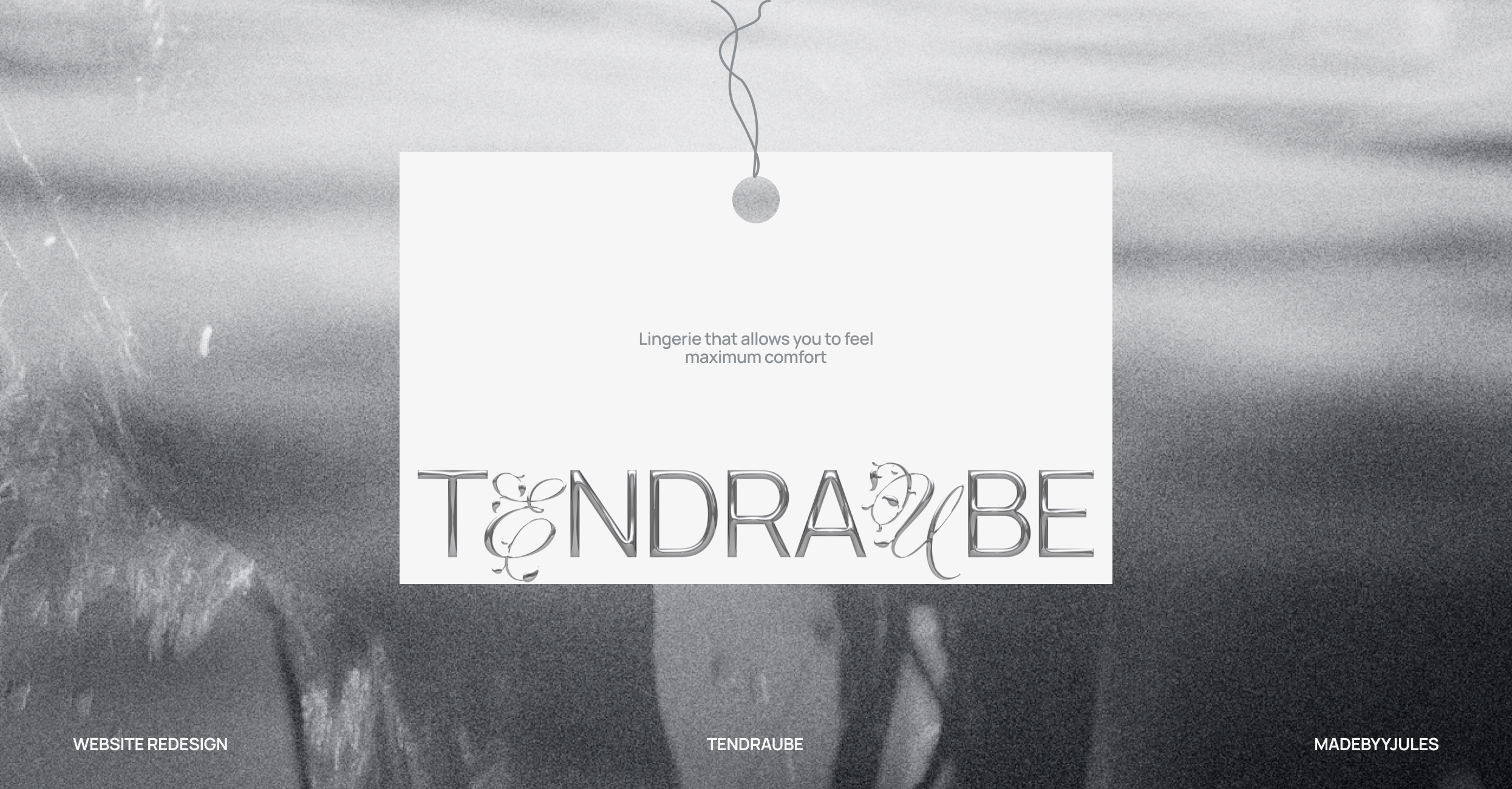 Website design for a lingerie brand TENDRAUBE — Изображение №1 — Интерфейсы, Брендинг на Dprofile