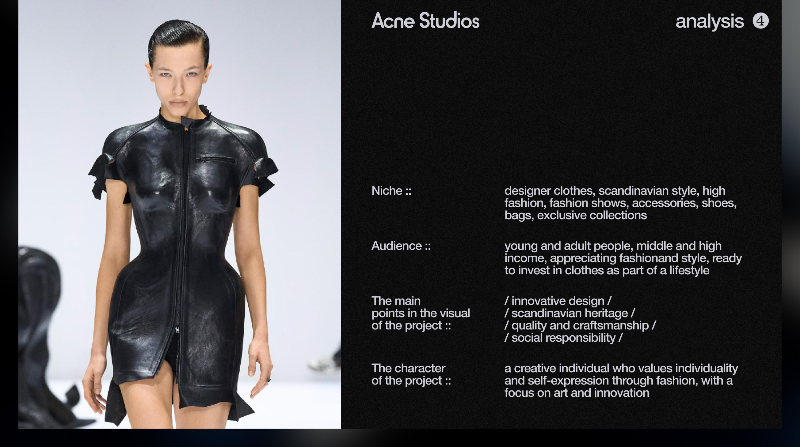 Acne studios identity analysis — Изображение №4 — Брендинг, Графика на Dprofile