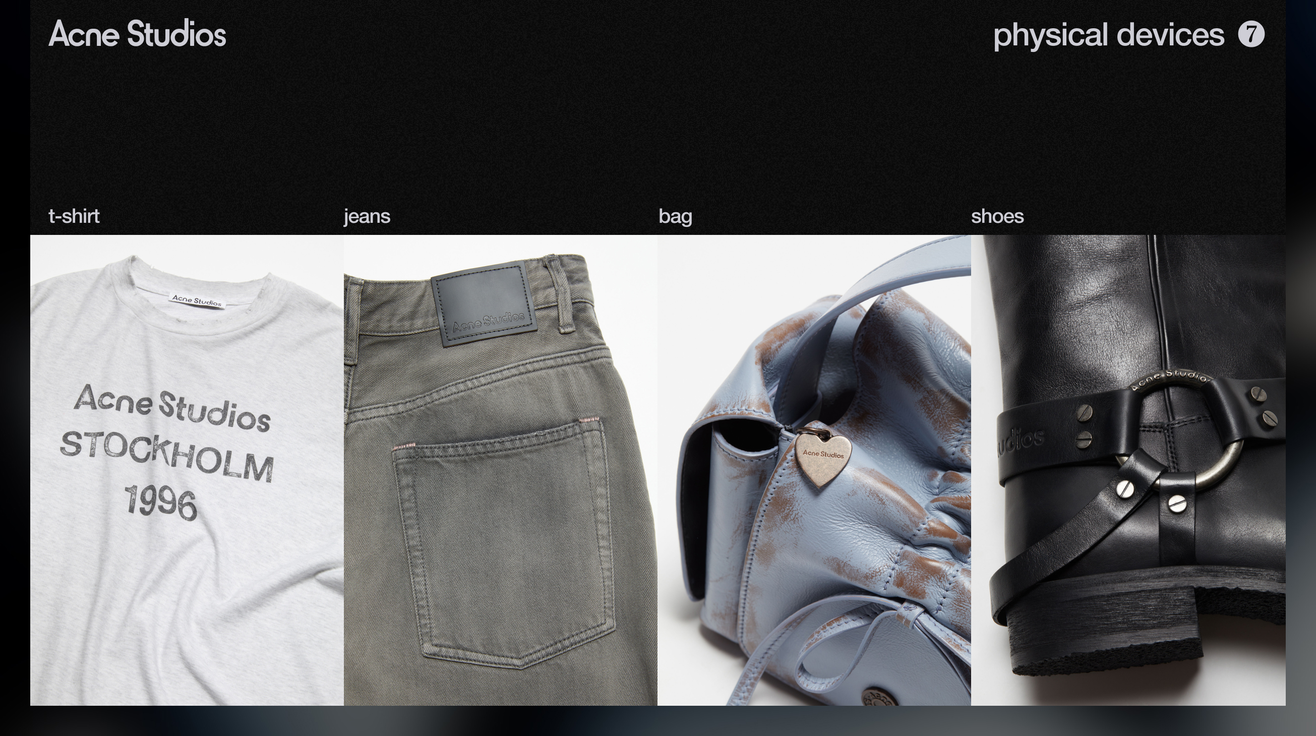 Acne studios identity analysis — Изображение №7 — Брендинг, Графика на Dprofile