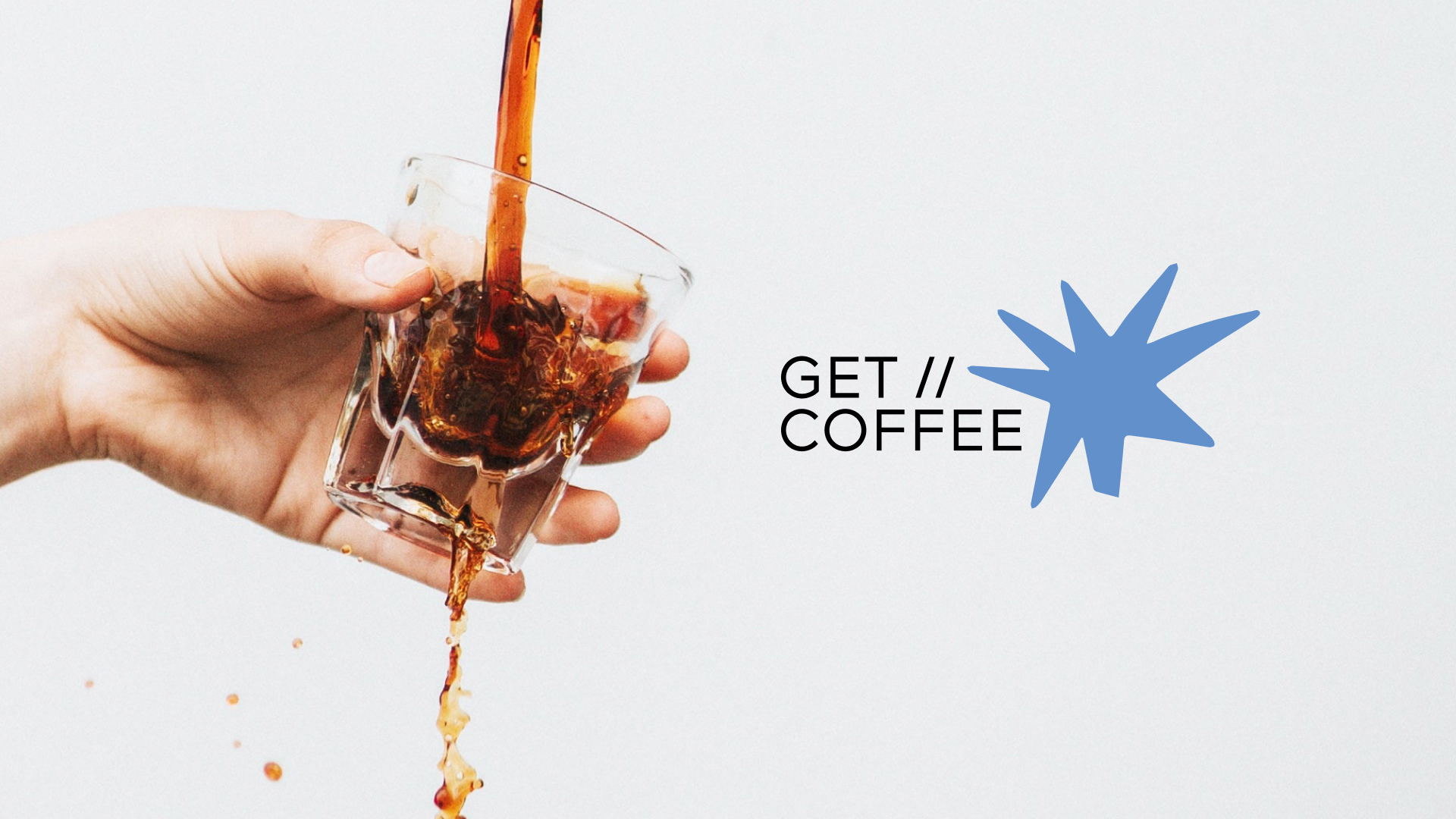GET // COFFEE – айдентика для кофейного обжарщика — Изображение №1 — Брендинг, Графика на Dprofile