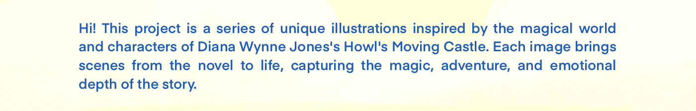 mugtoku. Howl's Mowing Castle. Book illustration. — Изображение №2 — Иллюстрация на Dprofile