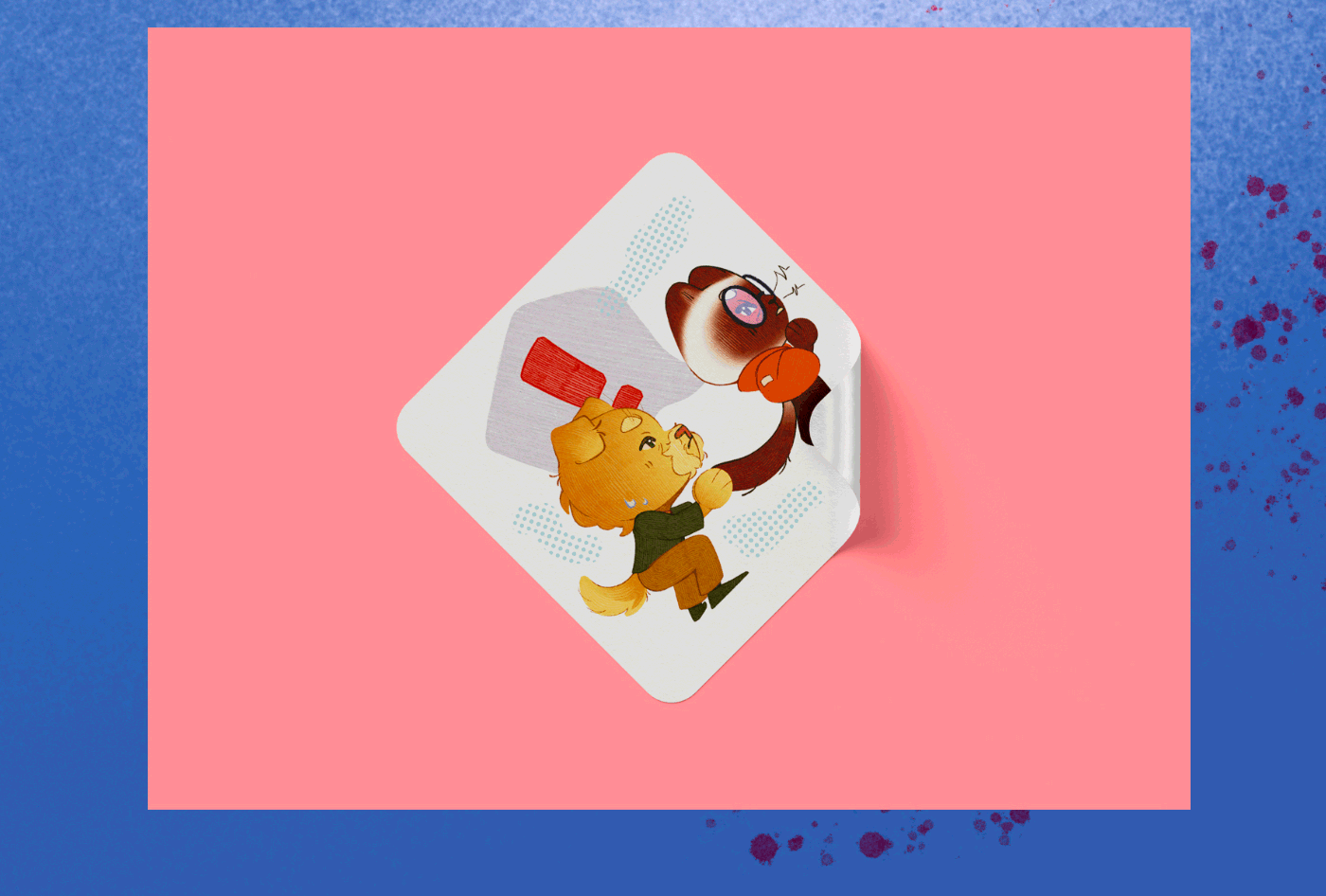 mugtoku. Disco Elysium. Sticker pack — Изображение №16 — Иллюстрация на Dprofile