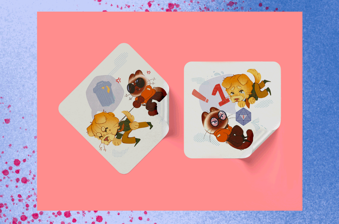 mugtoku. Disco Elysium. Sticker pack — Изображение №10 — Иллюстрация на Dprofile