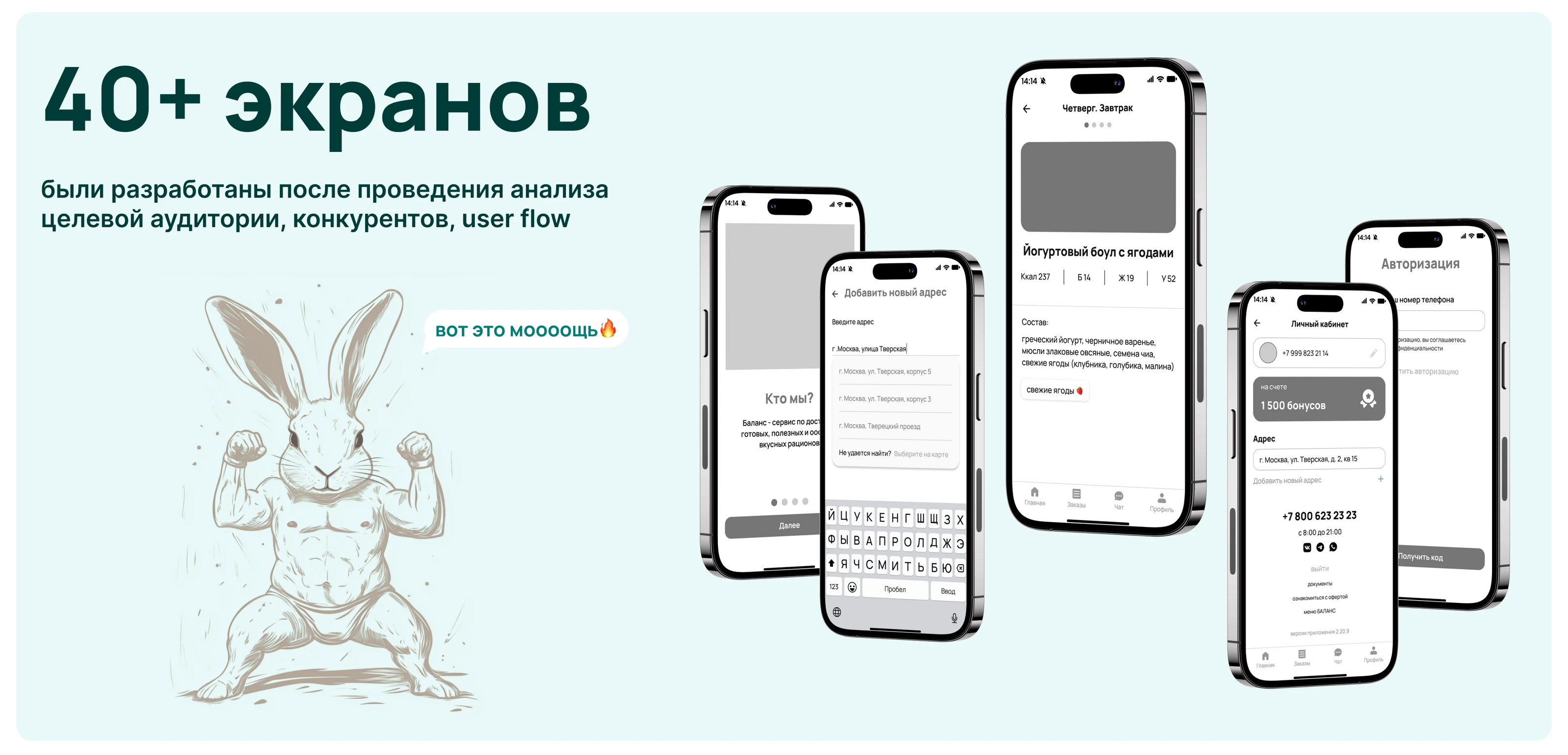 Мобильное приложение Доставка еды — Изображение №6 — Интерфейсы на Dprofile