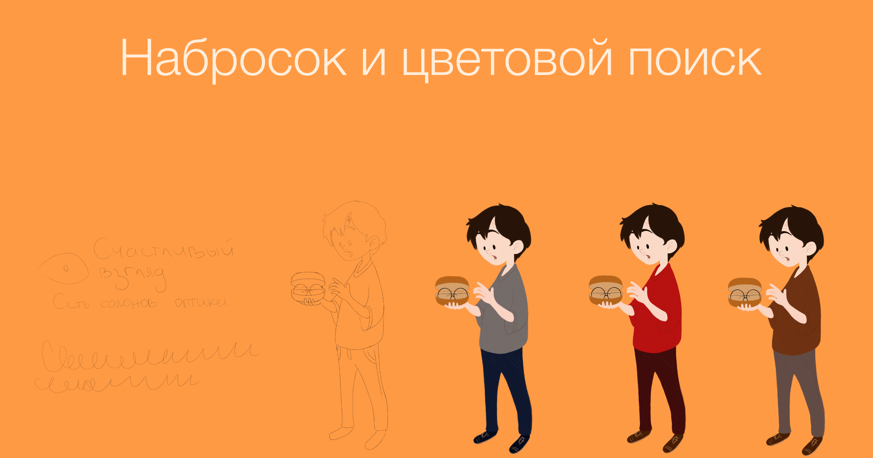 Реклама для сети оптик "Счастливый взгляд" — Изображение №3 — Иллюстрация, Маркетинг на Dprofile