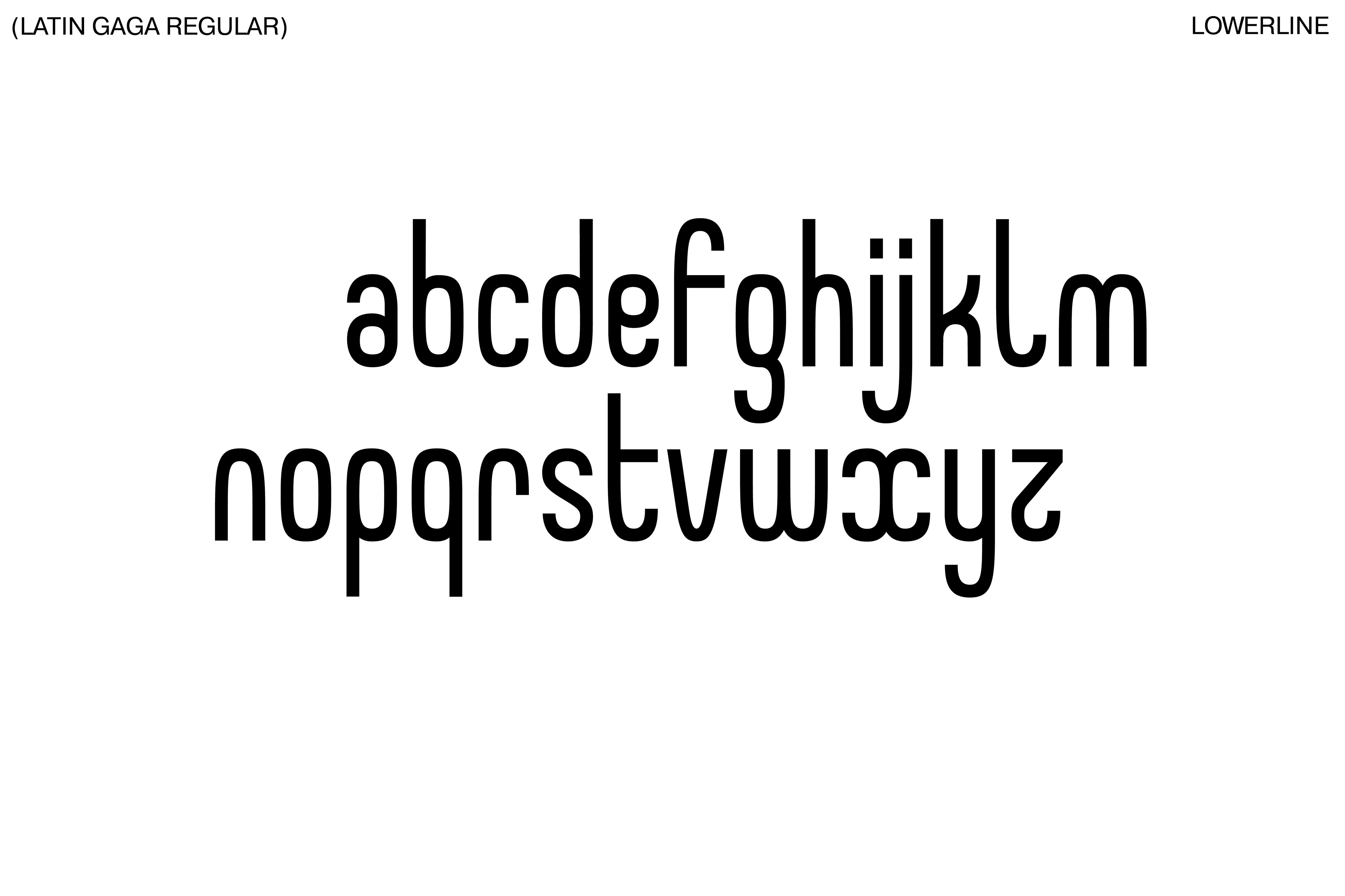 GAGA font — Изображение №24 — Брендинг, Графика на Dprofile