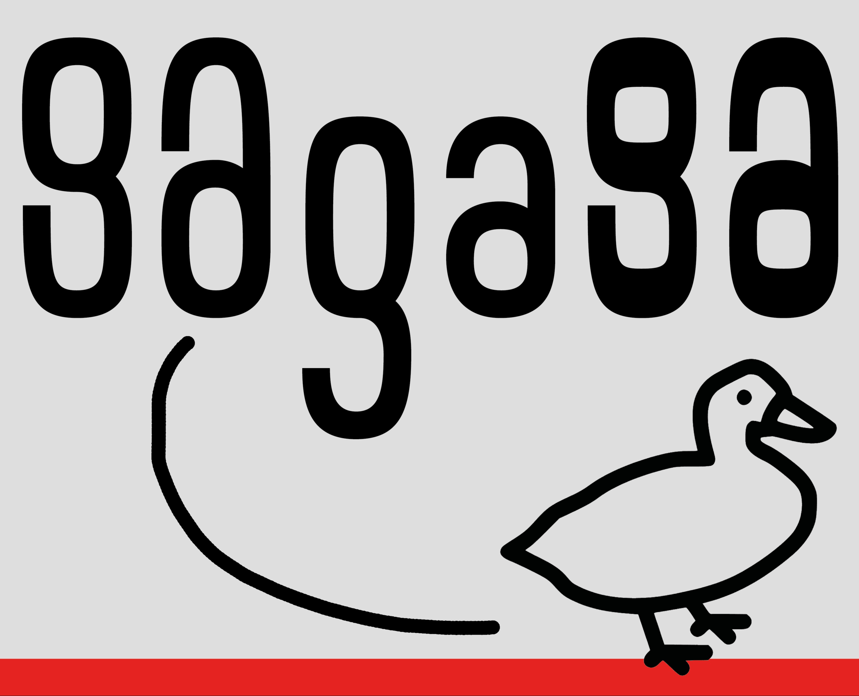 GAGA font — Брендинг, Графика на Dprofile