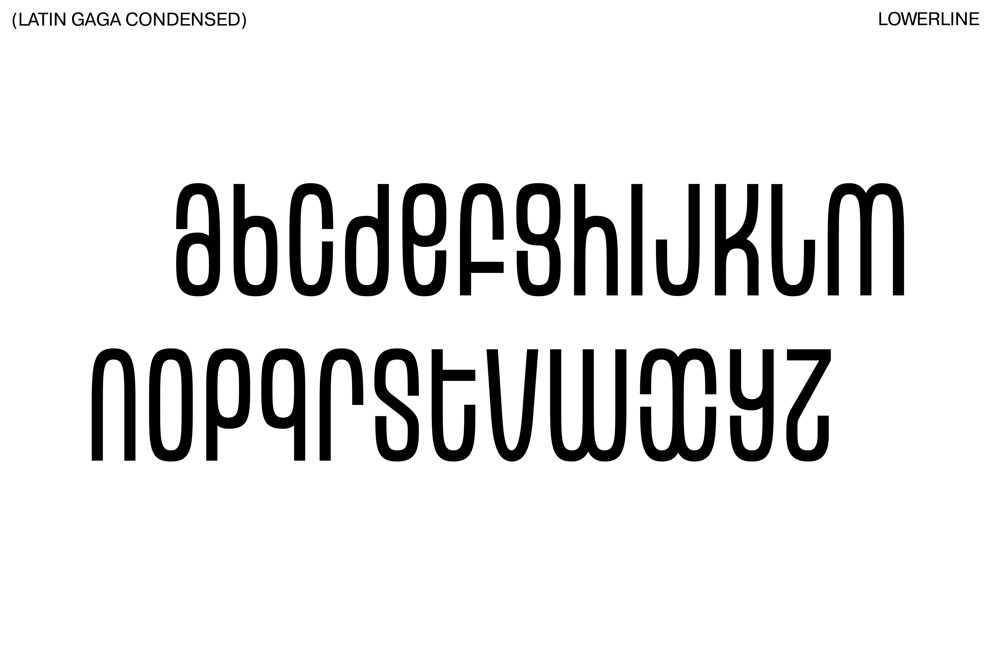 GAGA font — Изображение №4 — Брендинг, Графика на Dprofile