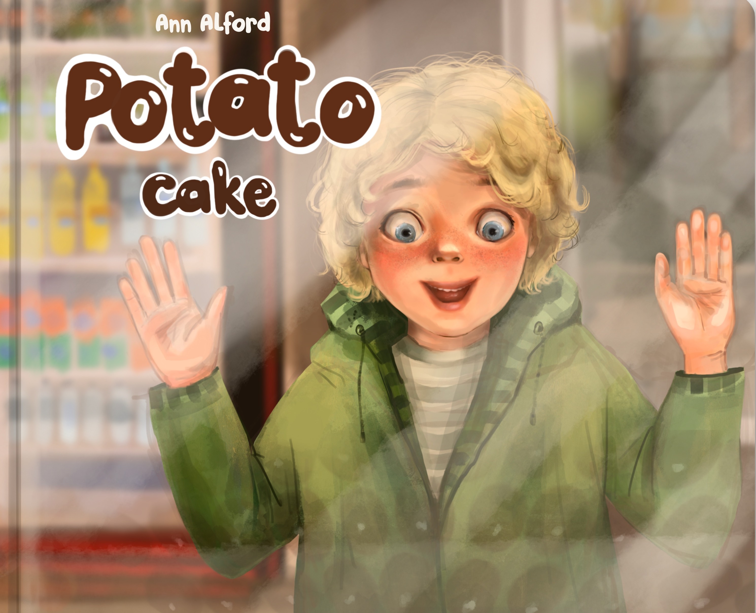 Children's book "Potato cake" на Dprofile