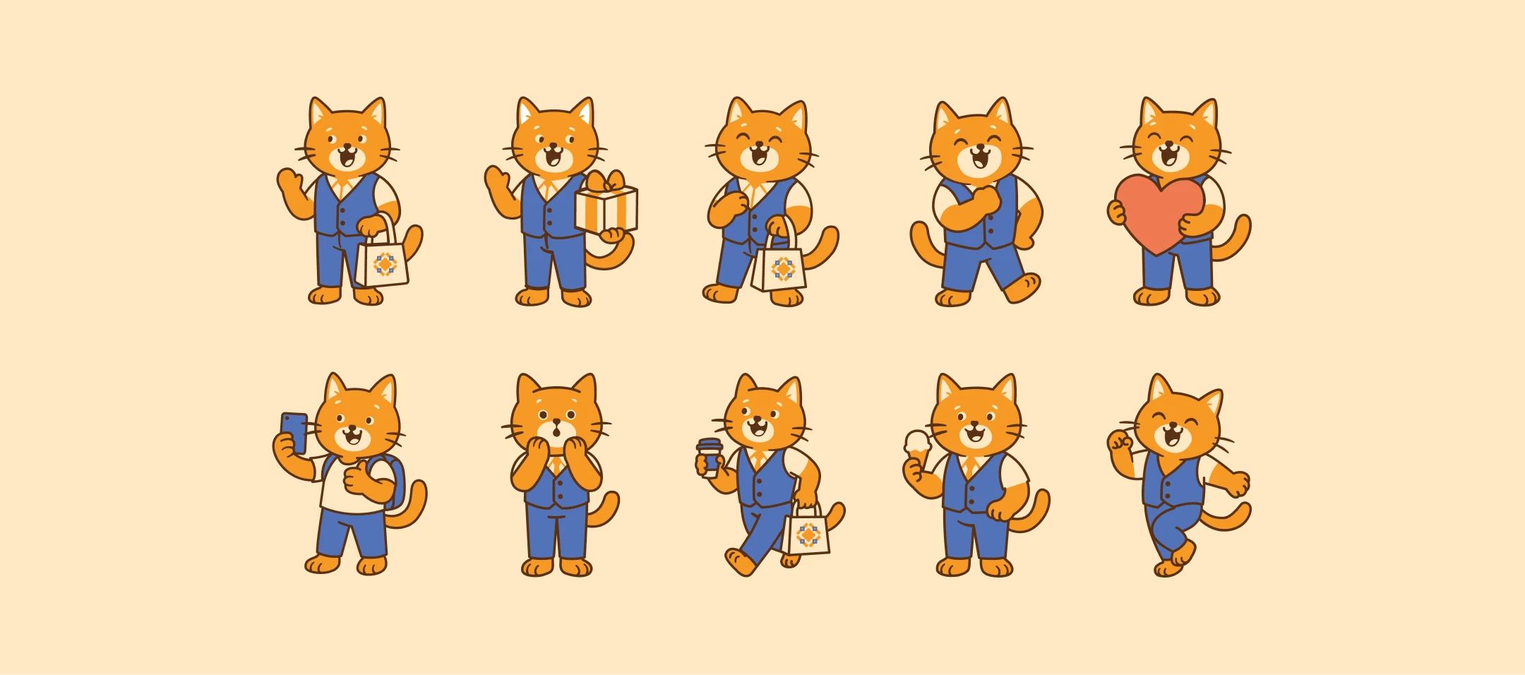 Rebranding of the Three Cats Shopping Center — Изображение №8 — Брендинг, Иллюстрация на Dprofile