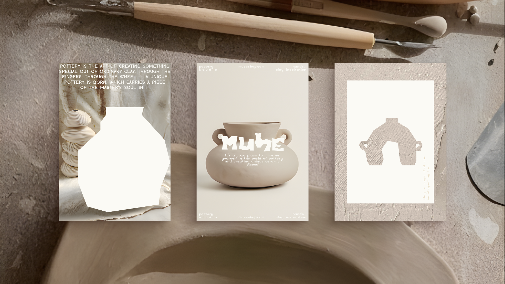 Фирменный стиль для гончарной мастерской | | Identity — Изображение №3 — Брендинг, Графика на Dprofile