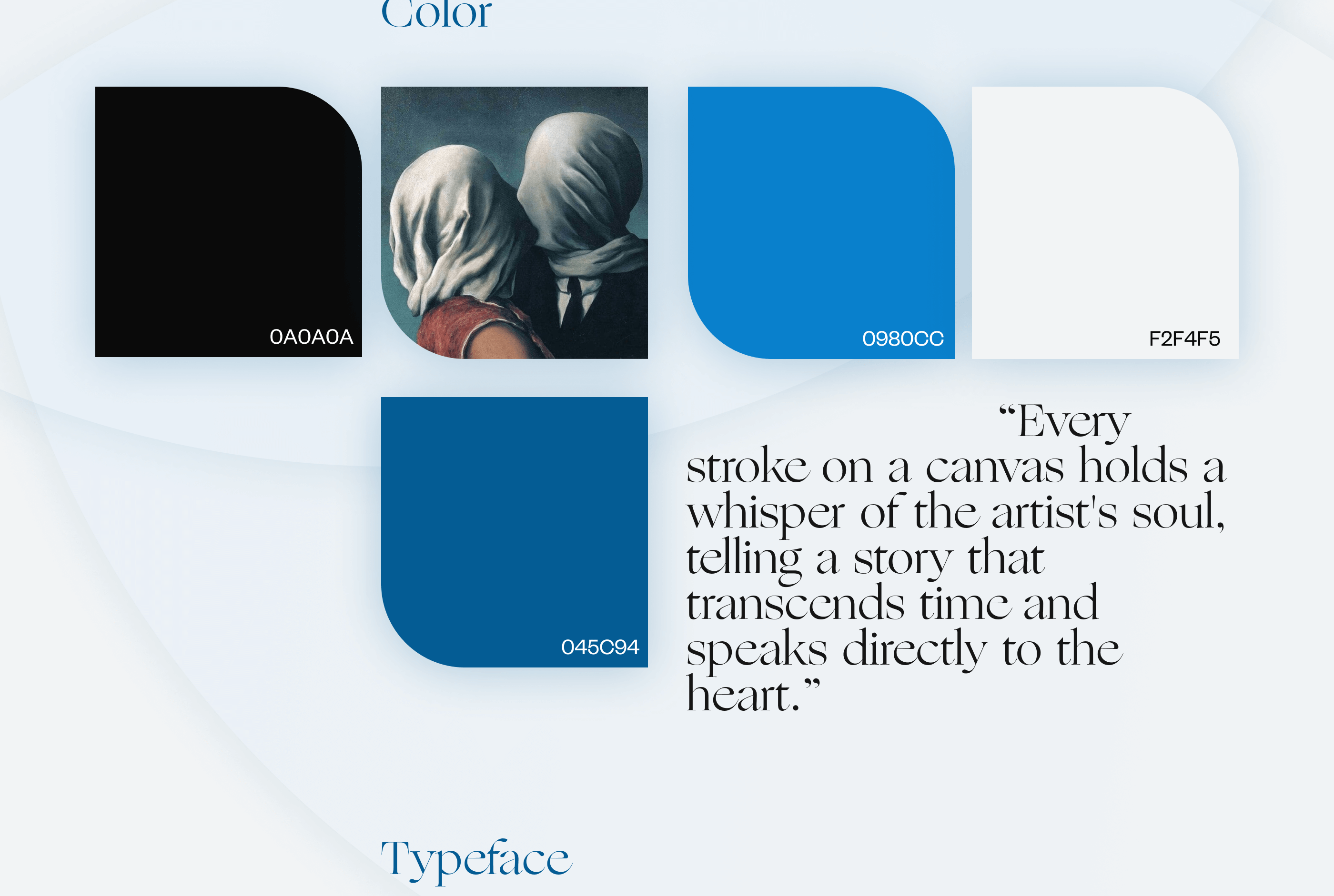 The CHROMA | Art gallery | Website concept | UI/UX — Изображение №5 — Интерфейсы на Dprofile