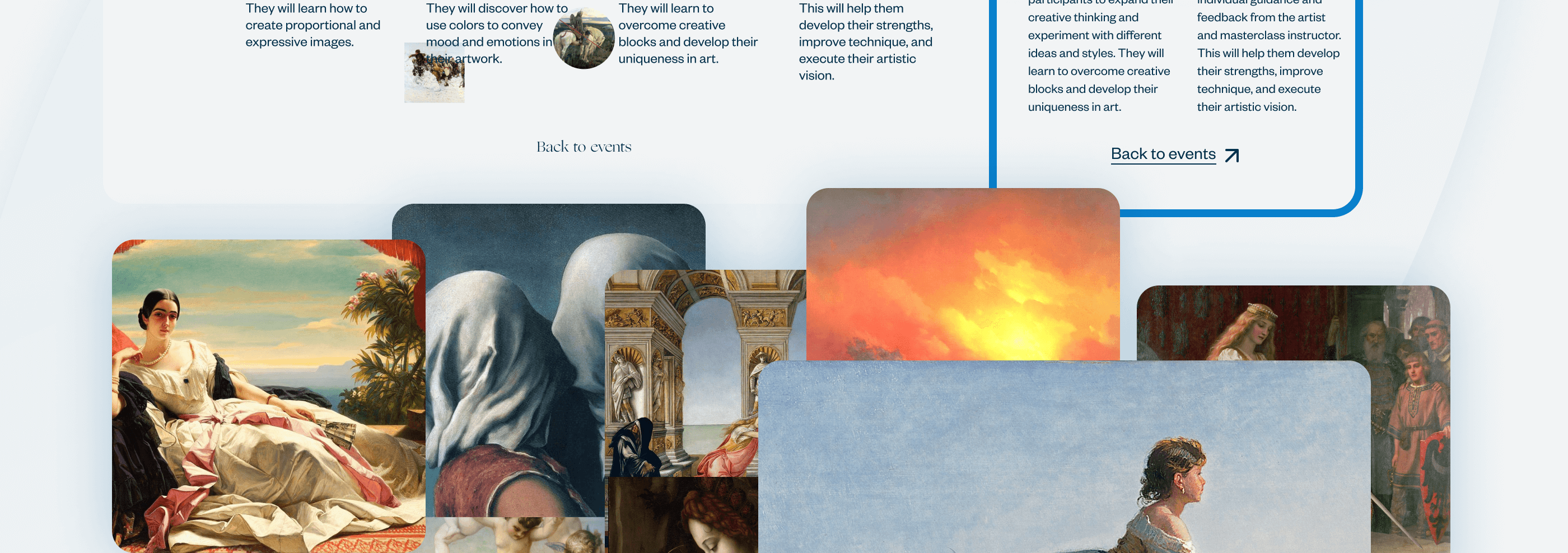 The CHROMA | Art gallery | Website concept | UI/UX — Изображение №12 — Интерфейсы на Dprofile