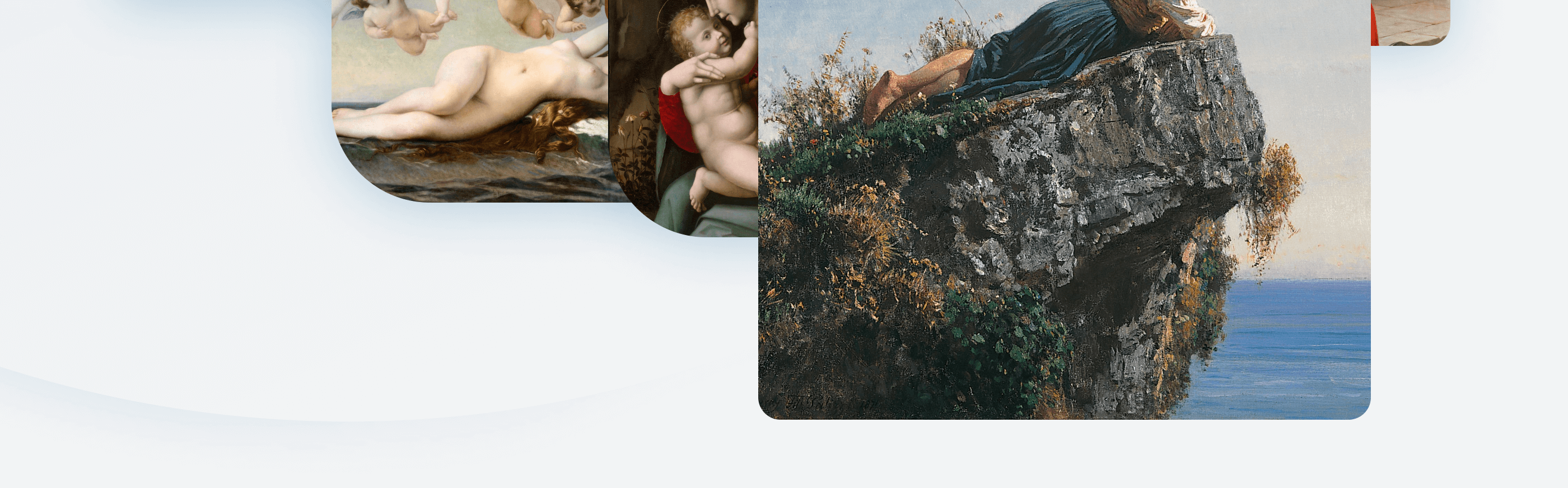 The CHROMA | Art gallery | Website concept | UI/UX — Изображение №13 — Интерфейсы на Dprofile