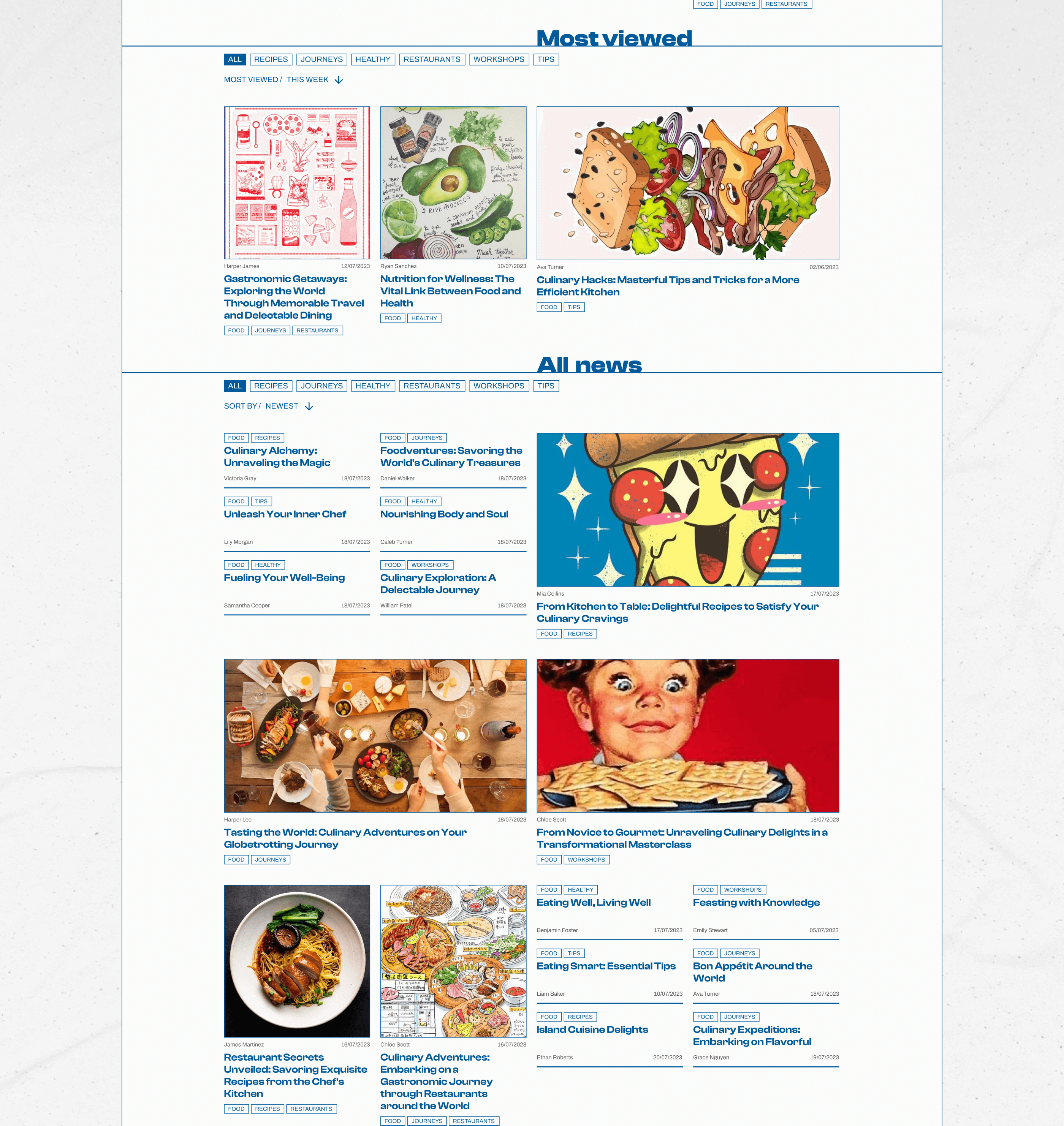 SPHERE | News website | Design concept | UI/UX — Изображение №11 — Интерфейсы, Брендинг на Dprofile
