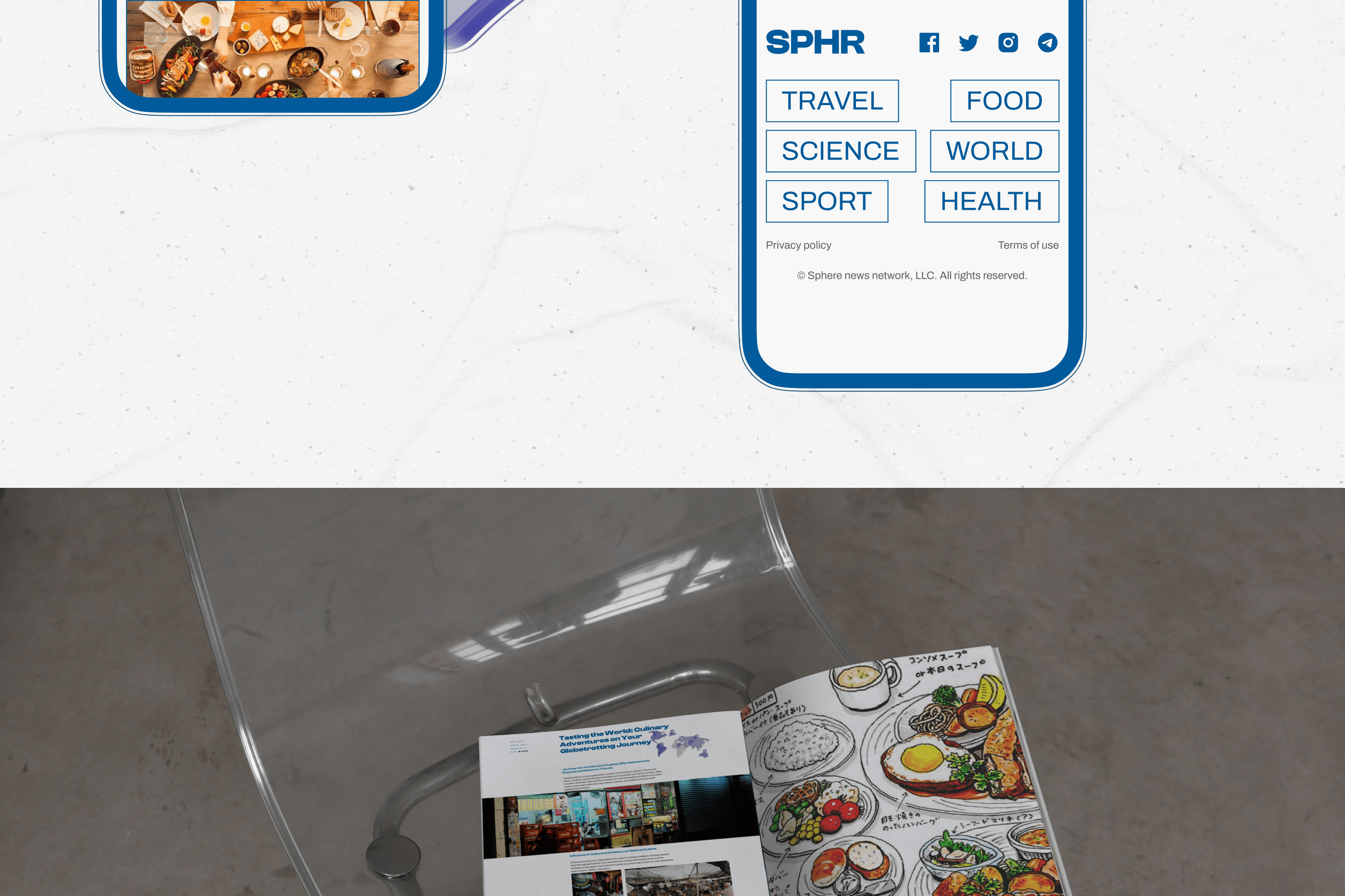 SPHERE | News website | Design concept | UI/UX — Изображение №14 — Интерфейсы, Брендинг на Dprofile