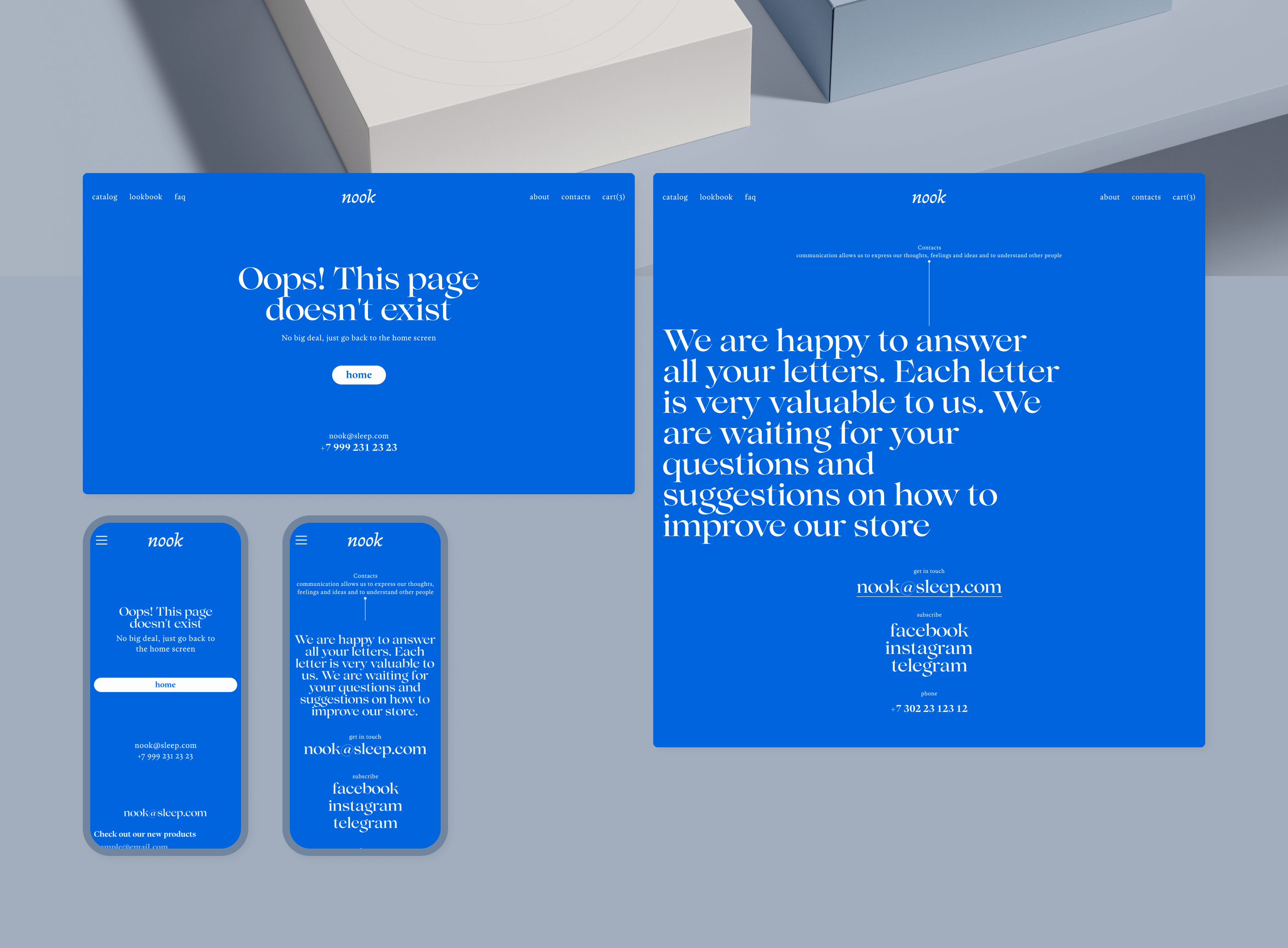 NOOK | E-commerce | UI/UX — Изображение №41 — Интерфейсы, Брендинг на Dprofile