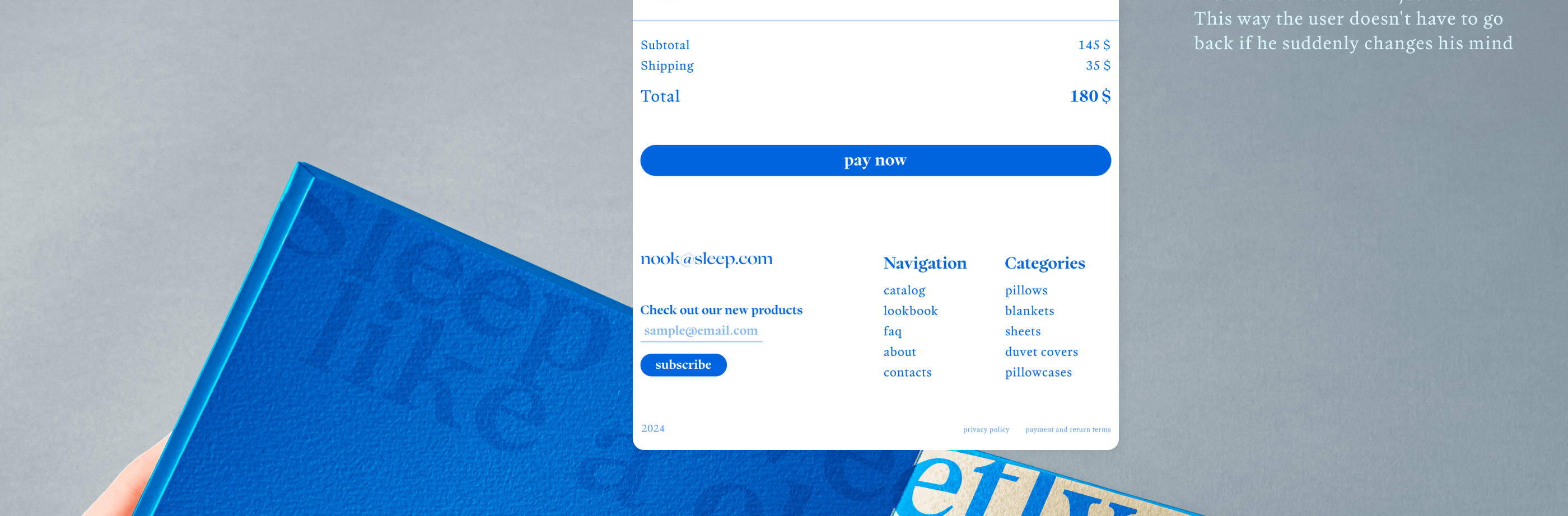 NOOK | E-commerce | UI/UX — Изображение №28 — Интерфейсы, Брендинг на Dprofile