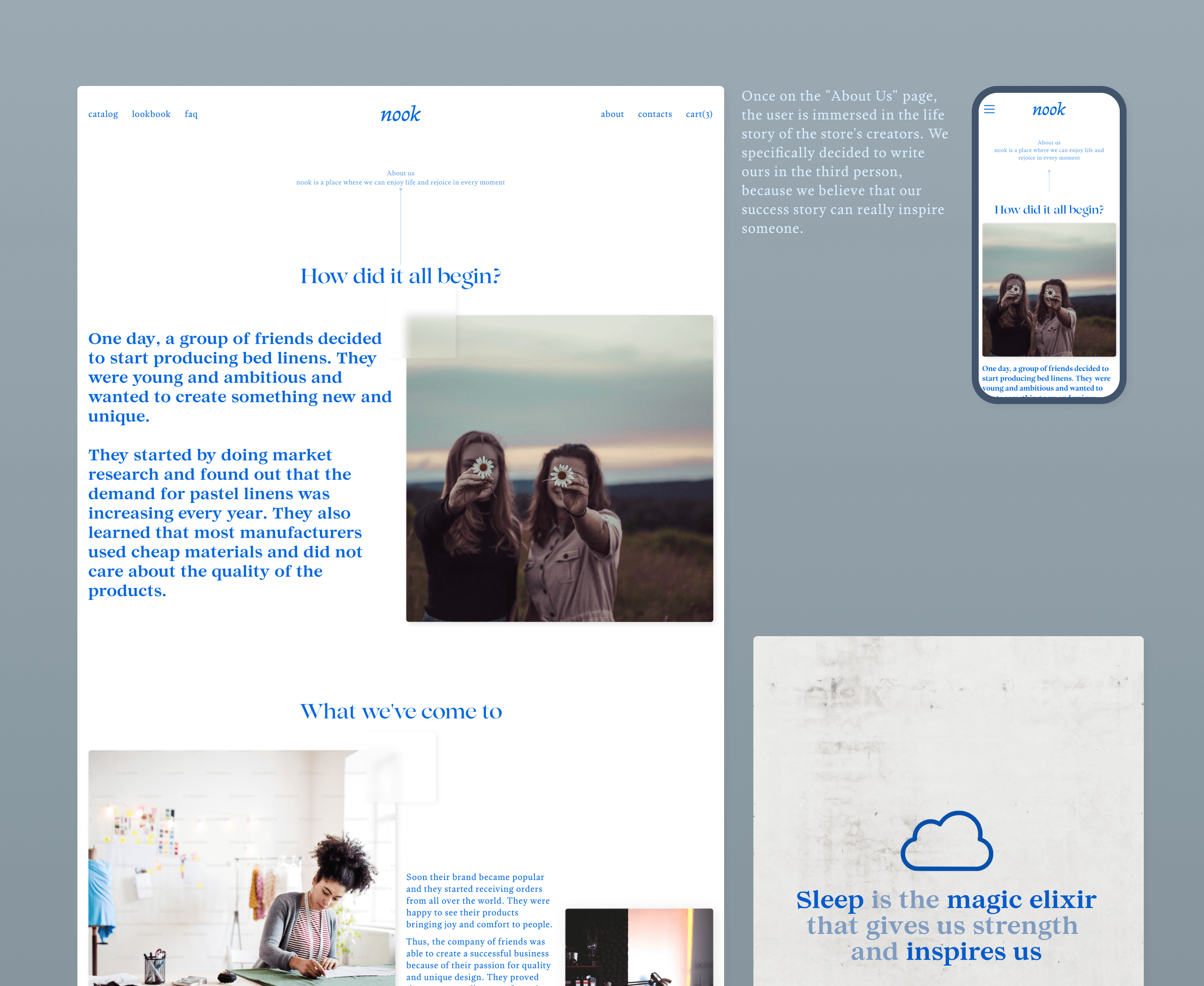 NOOK | E-commerce | UI/UX — Изображение №32 — Интерфейсы, Брендинг на Dprofile