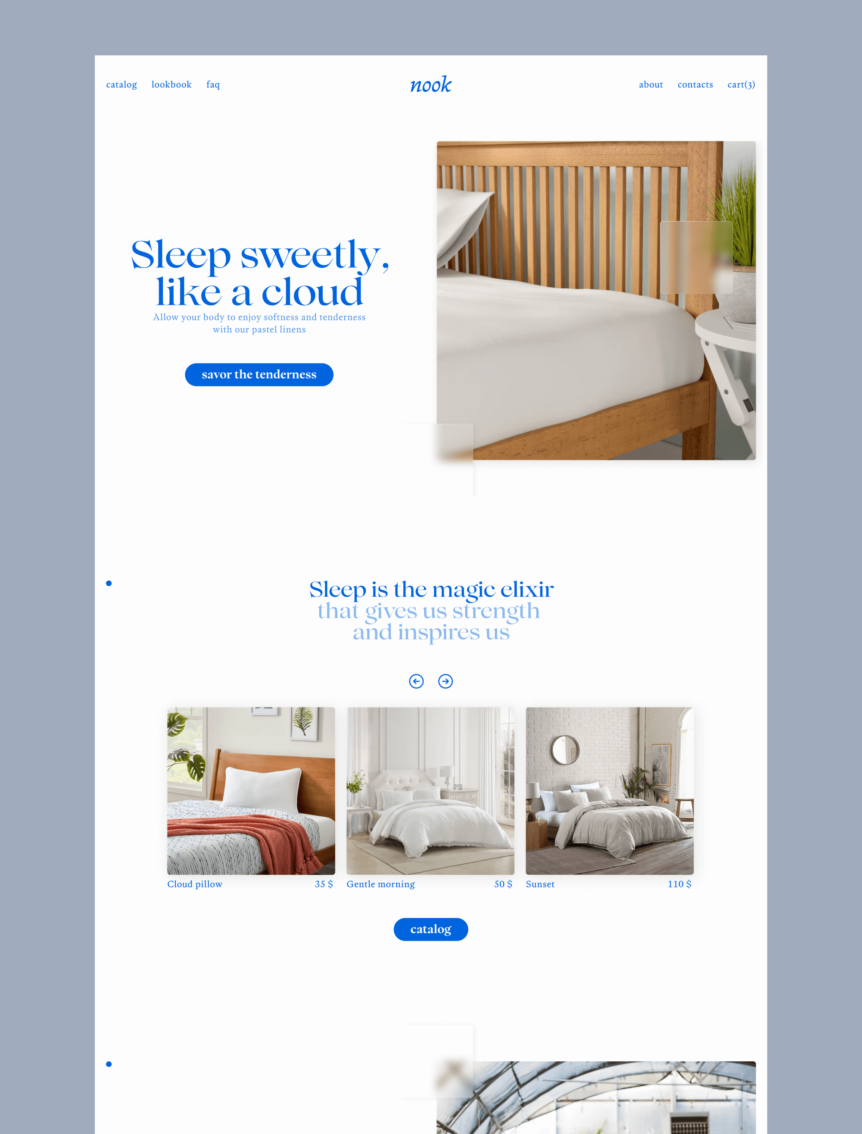 NOOK | E-commerce | UI/UX — Изображение №8 — Интерфейсы, Брендинг на Dprofile