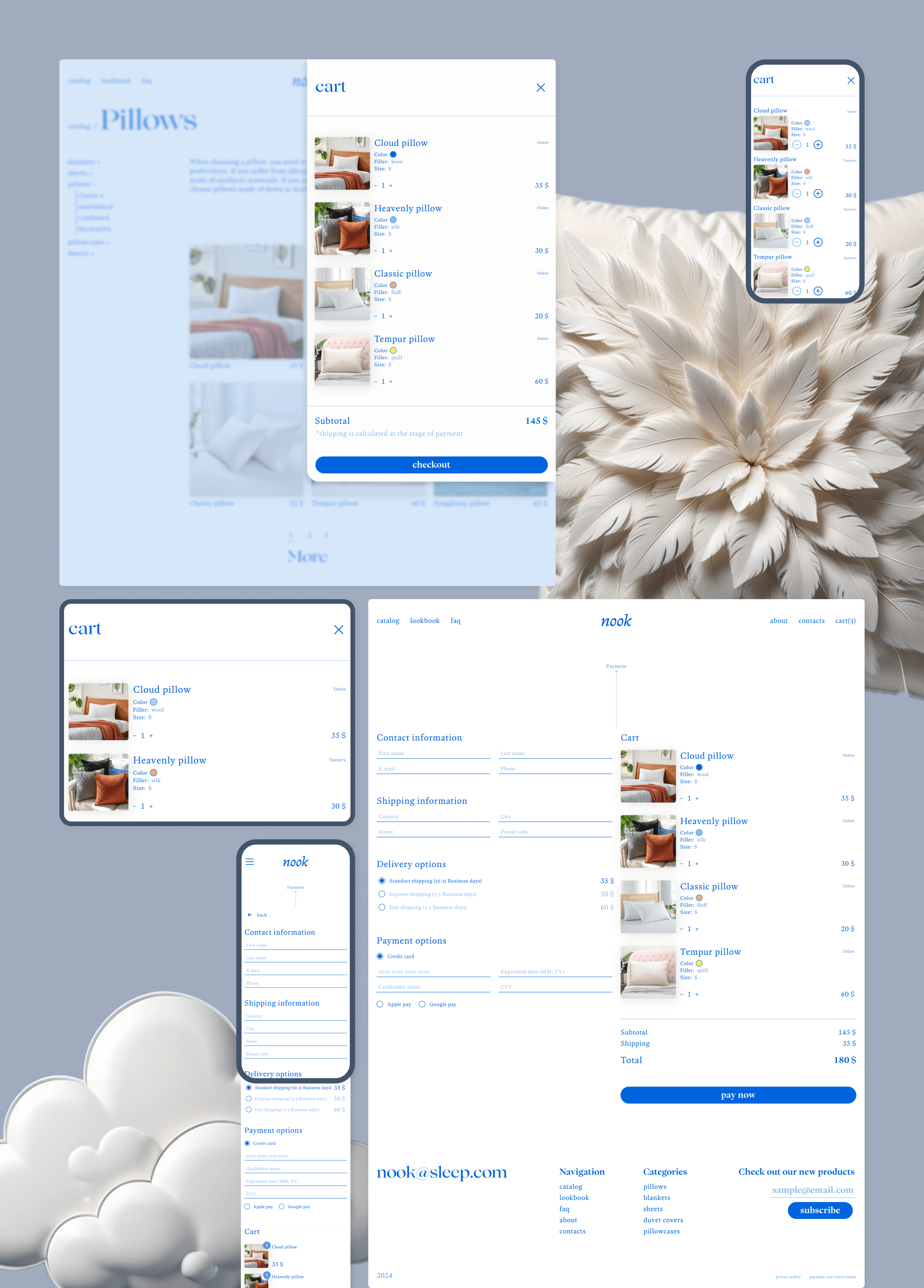 NOOK | E-commerce | UI/UX — Изображение №26 — Интерфейсы, Брендинг на Dprofile