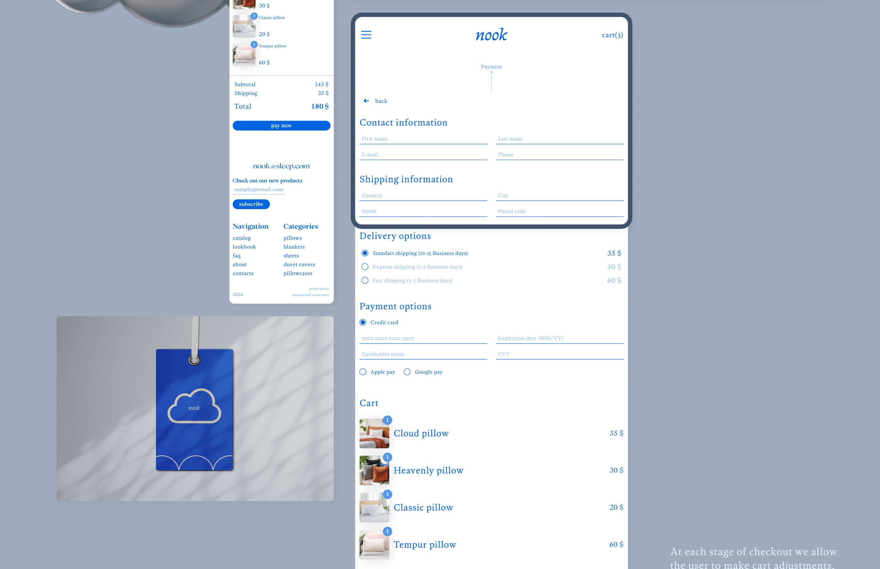 NOOK | E-commerce | UI/UX — Изображение №27 — Интерфейсы, Брендинг на Dprofile