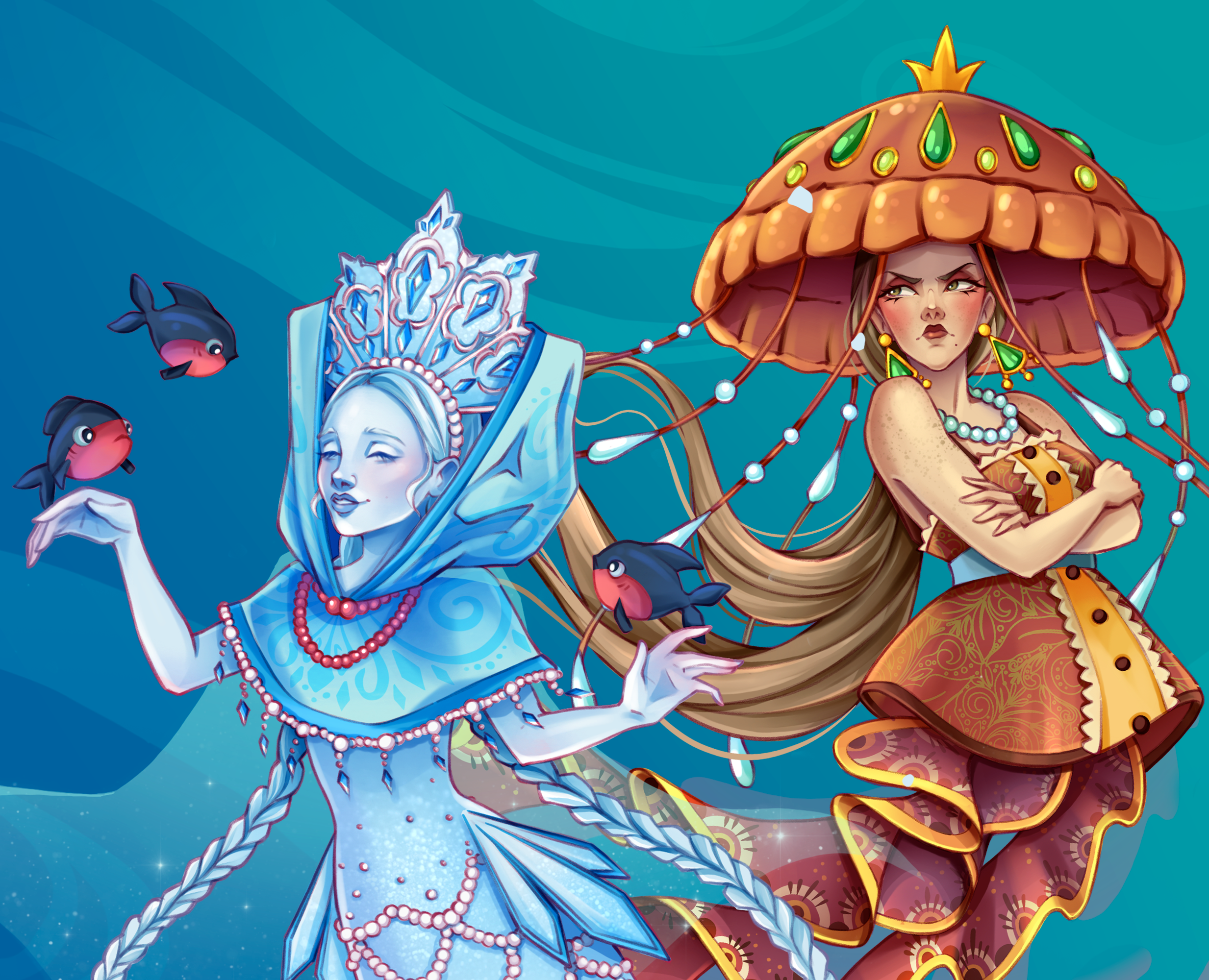 MERMAY 2025 персонажи славянских сказок на Dprofile
