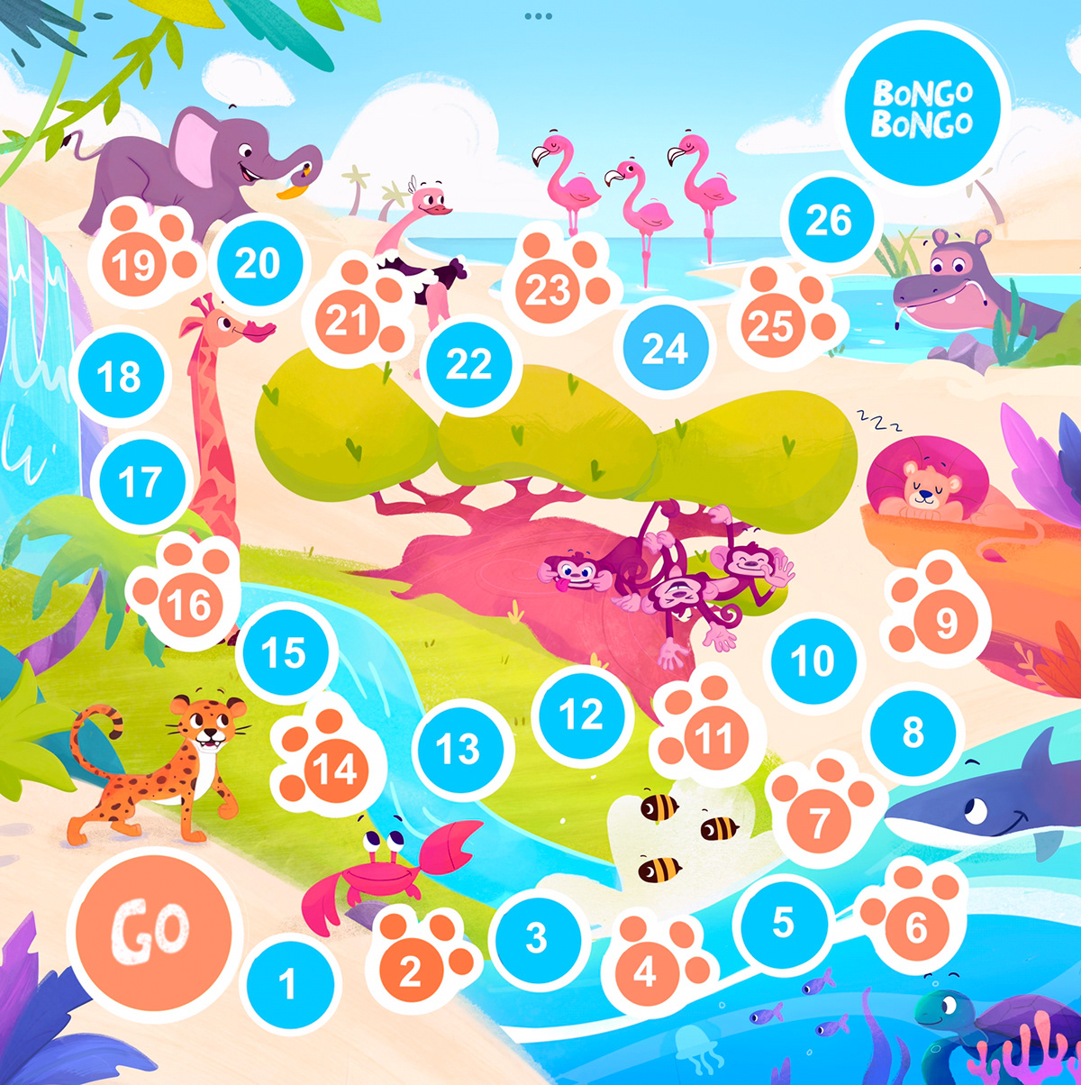 ИЛЛЮСТРАЦИИ ДЛЯ НАСТОЛЬНОЙ ИГРЫ «БОНГО-БОНГО» — Изображение №7 — Иллюстрация, Графика на Dprofile