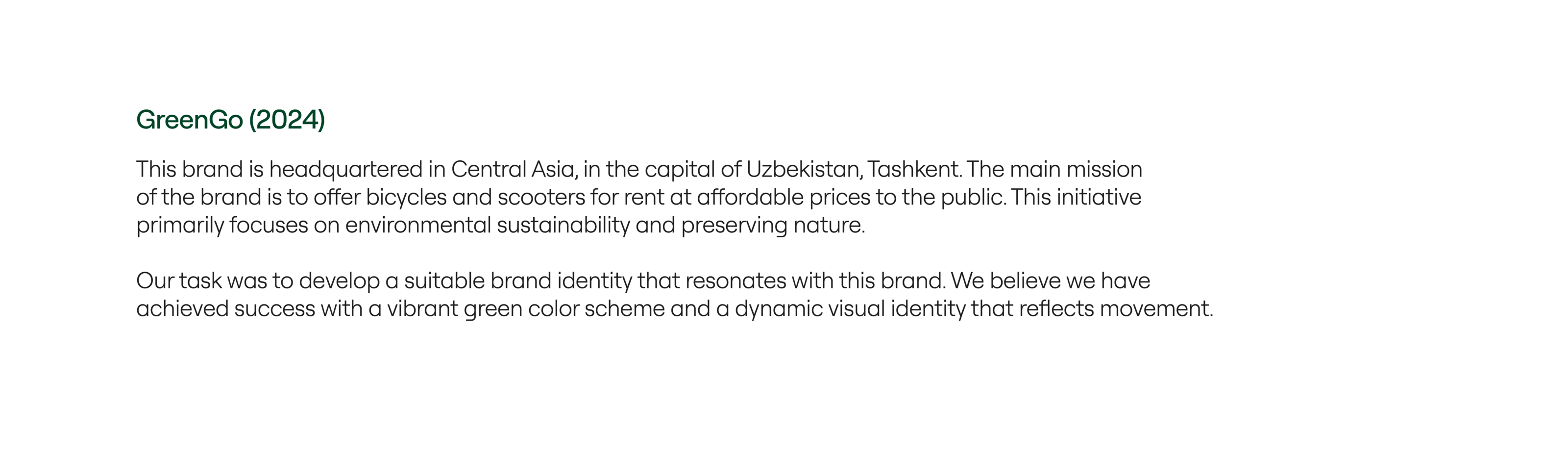 GreenGo — Изображение №2 — Брендинг на Dprofile