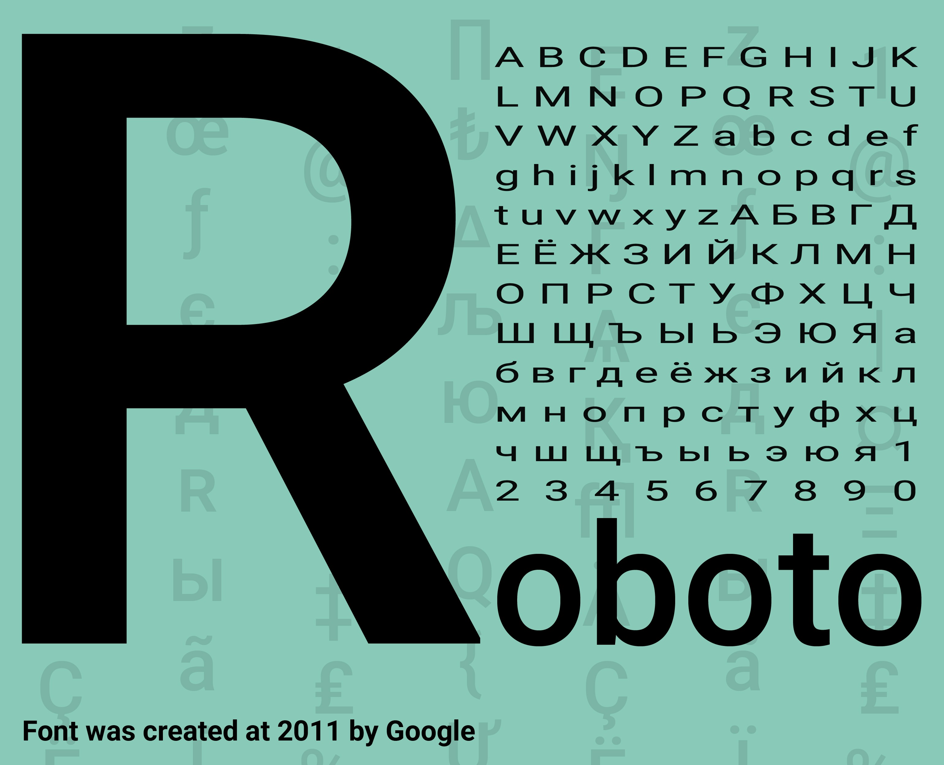 Roboto Poster на Dprofile