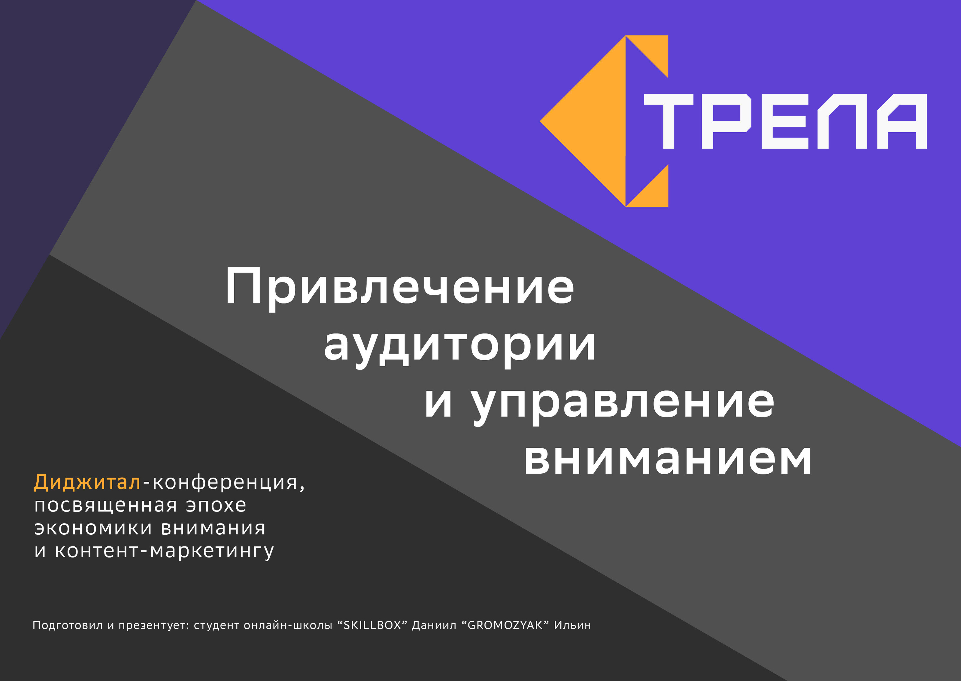 Фирменный стиль для диджитал-конференции (учебное задание) — Изображение №1 — Брендинг, Маркетинг на Dprofile