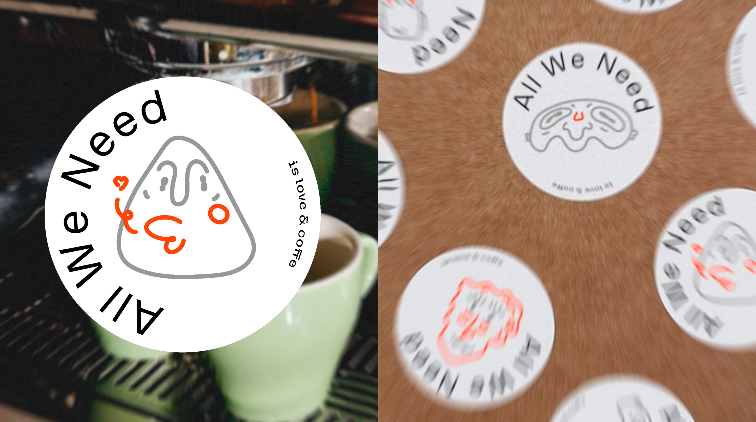 BRAND DESIGN /ILLUSTRATION AWN Coffee Roasters — Изображение №5 — Брендинг, Графика на Dprofile