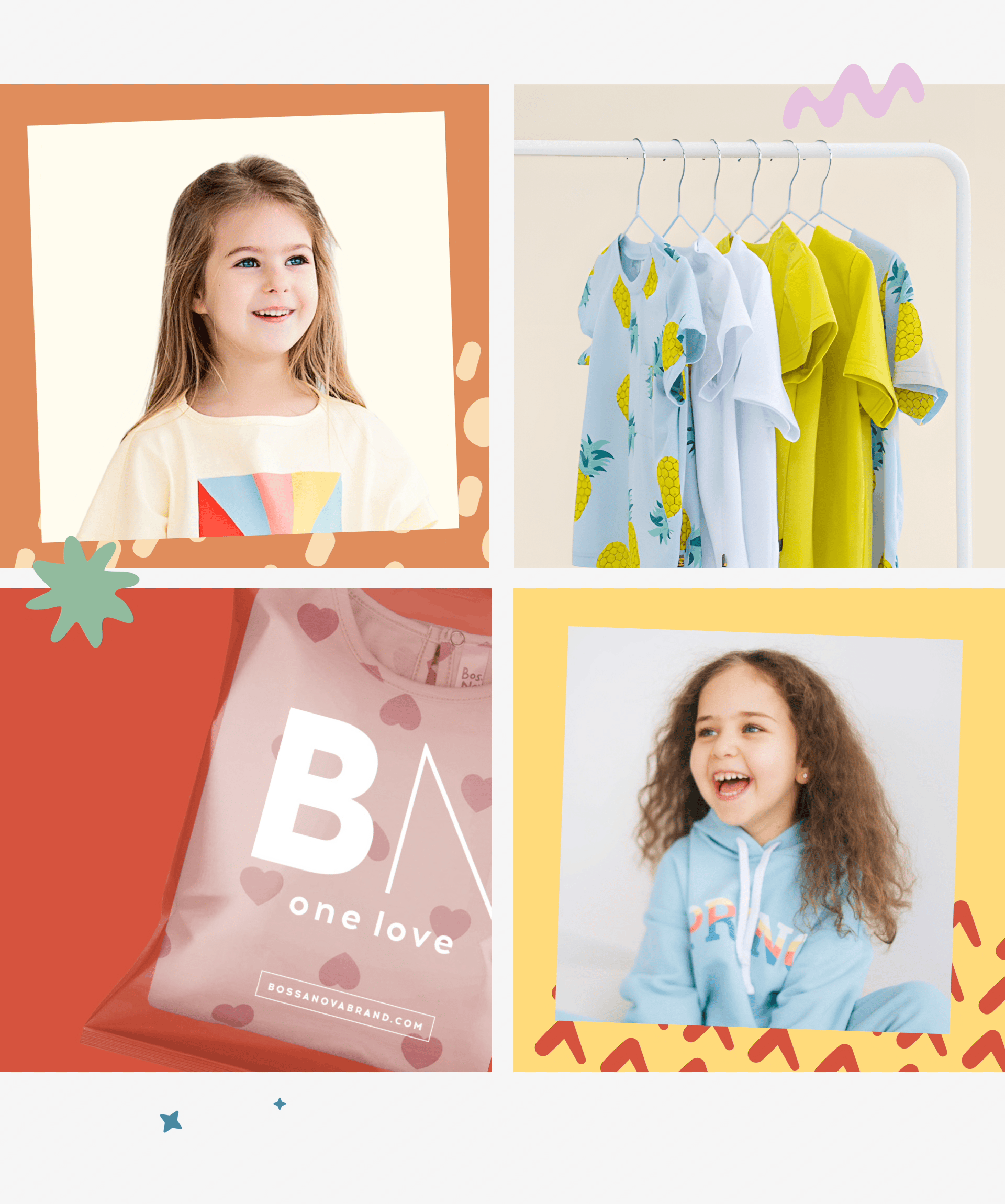 Bossa Nova – Childrens clothing — Изображение №9 — Интерфейсы, Графика на Dprofile