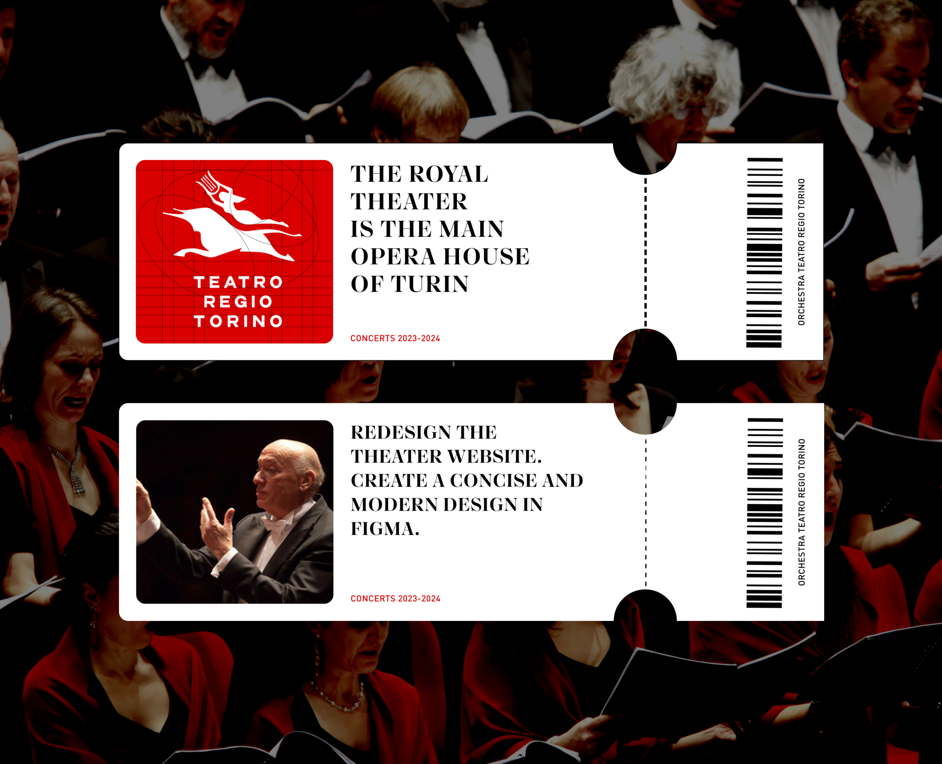 Teatro Regio di Torino | Redesign на Dprofile