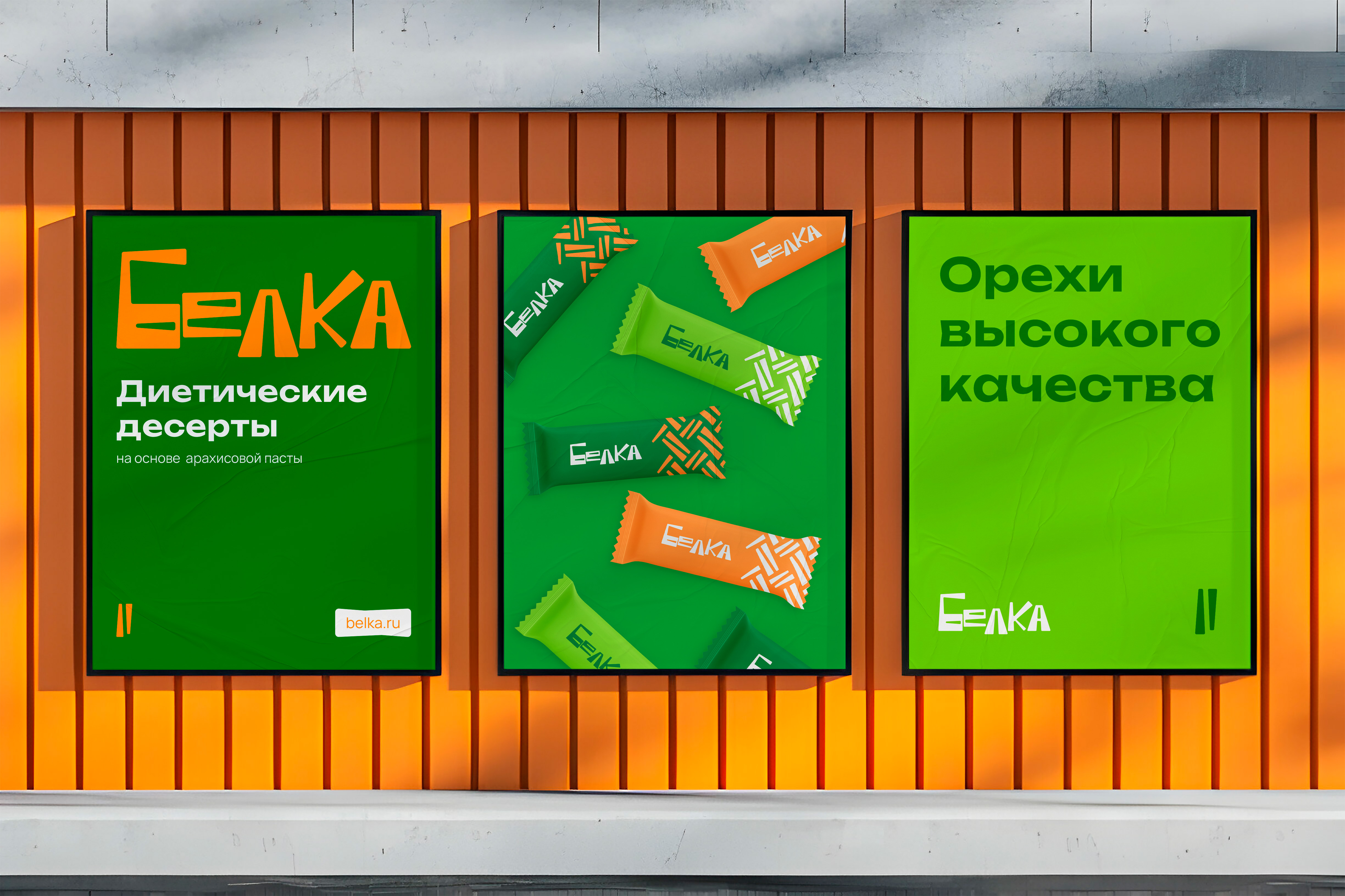 Белка - диетические десерты — Изображение №9 — Брендинг, Графика на Dprofile